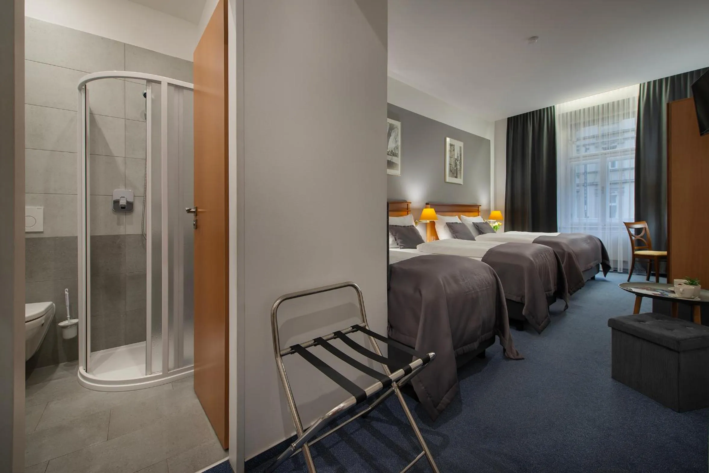 Photo of the whole room, Bed in Prague Season Hotel