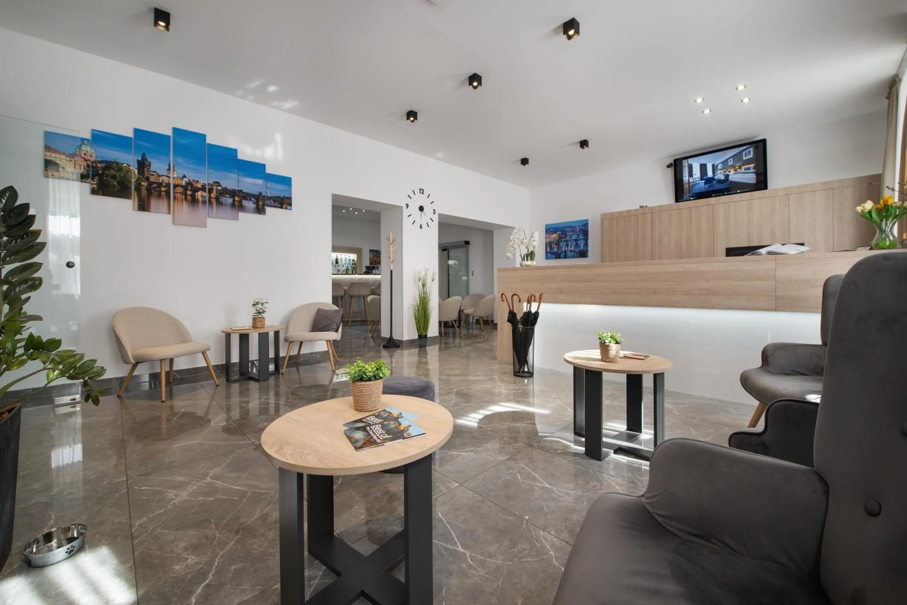 Lobby or reception in Prague Season Hotel