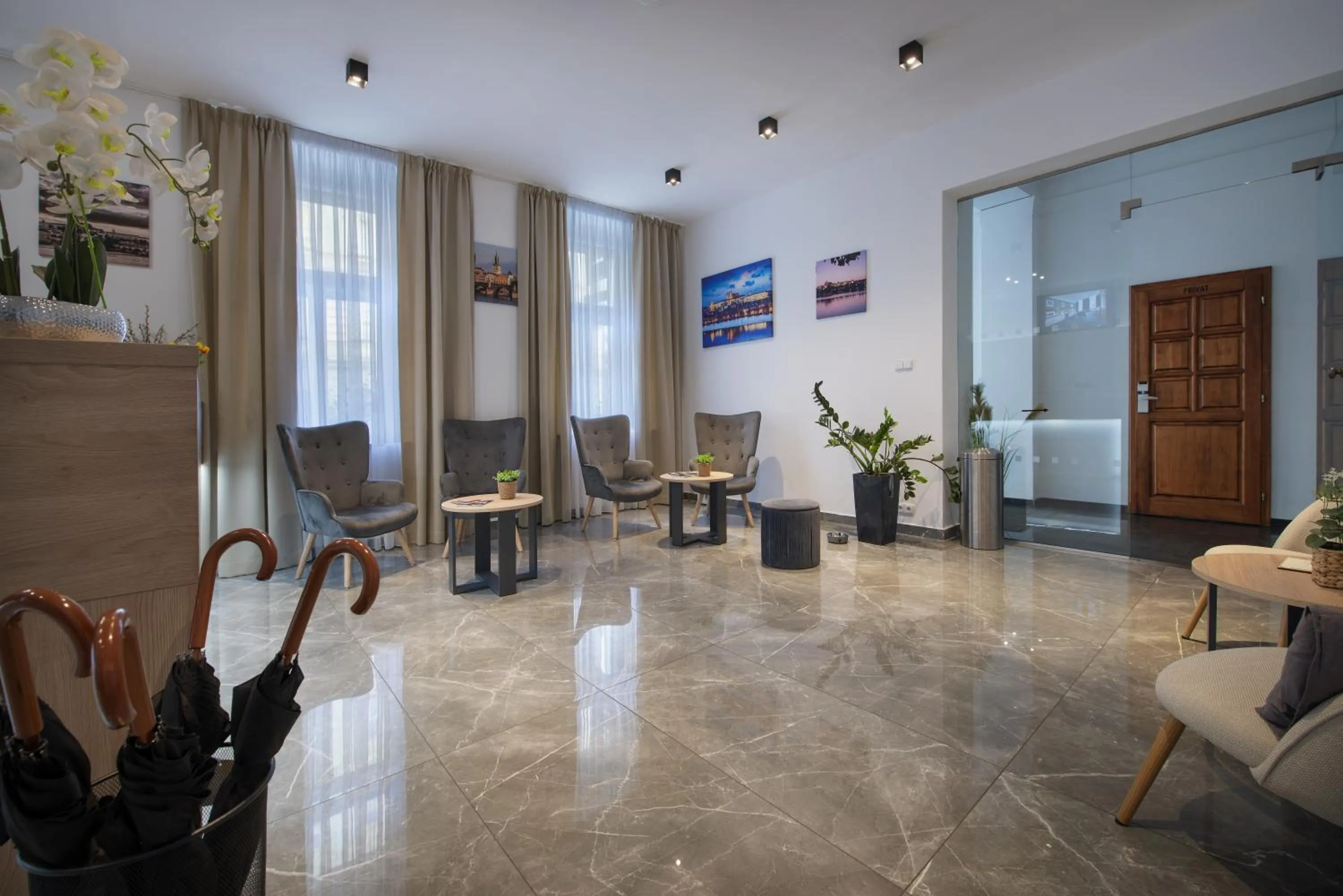 Lobby or reception in Prague Season Hotel