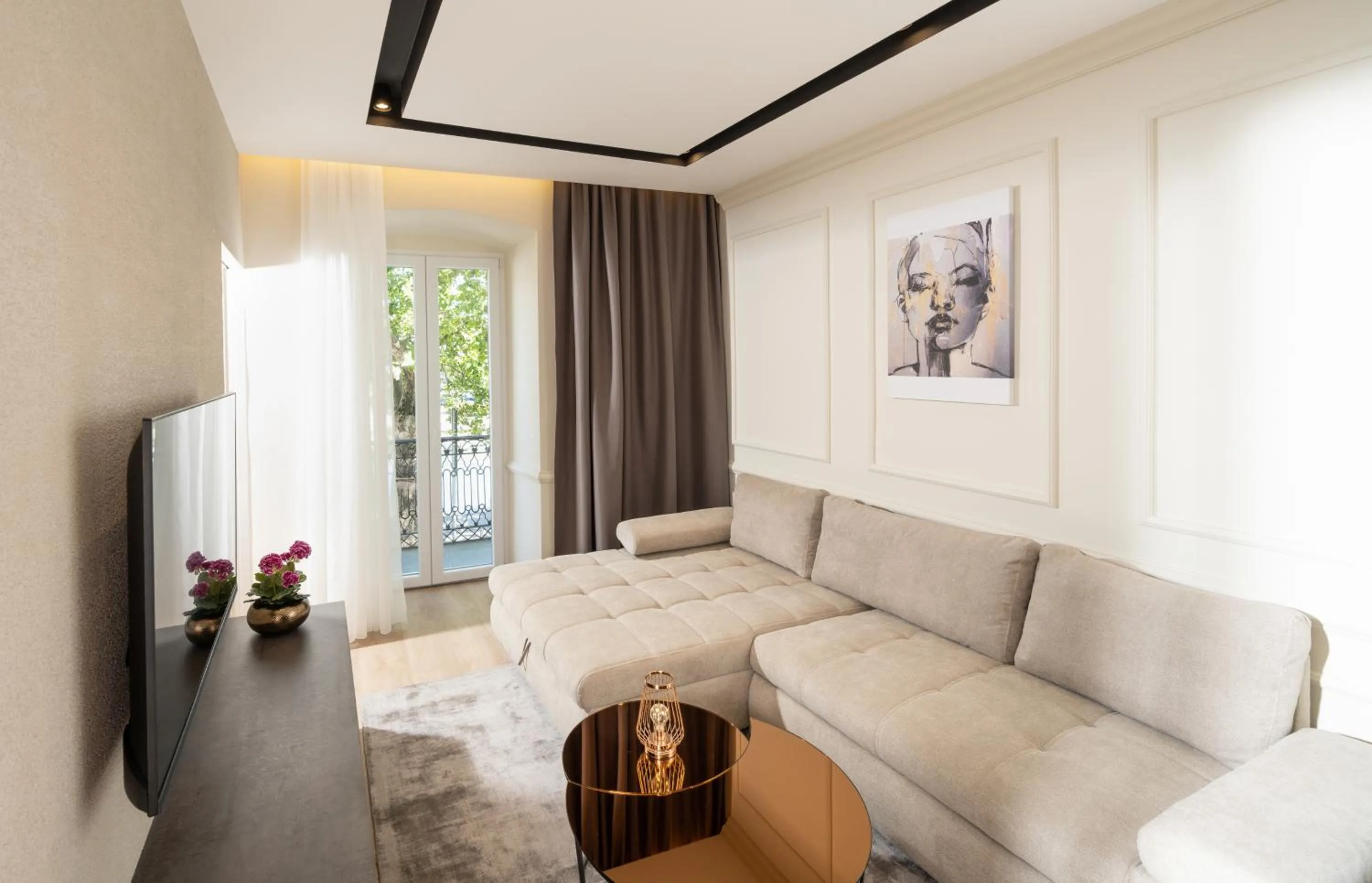 Living room in Premium Apartments