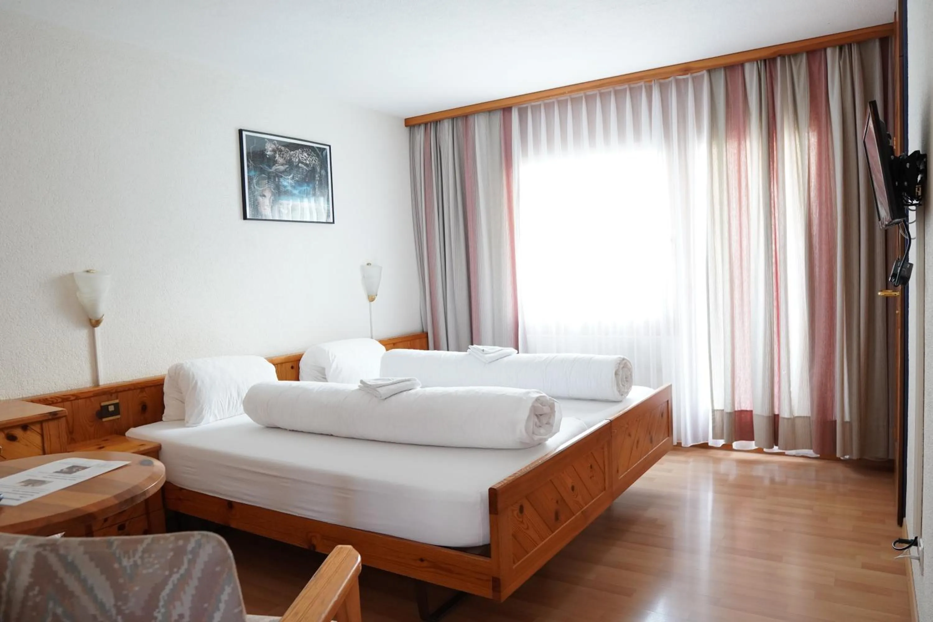 Bedroom, Bed in Hotel Schiffahrt