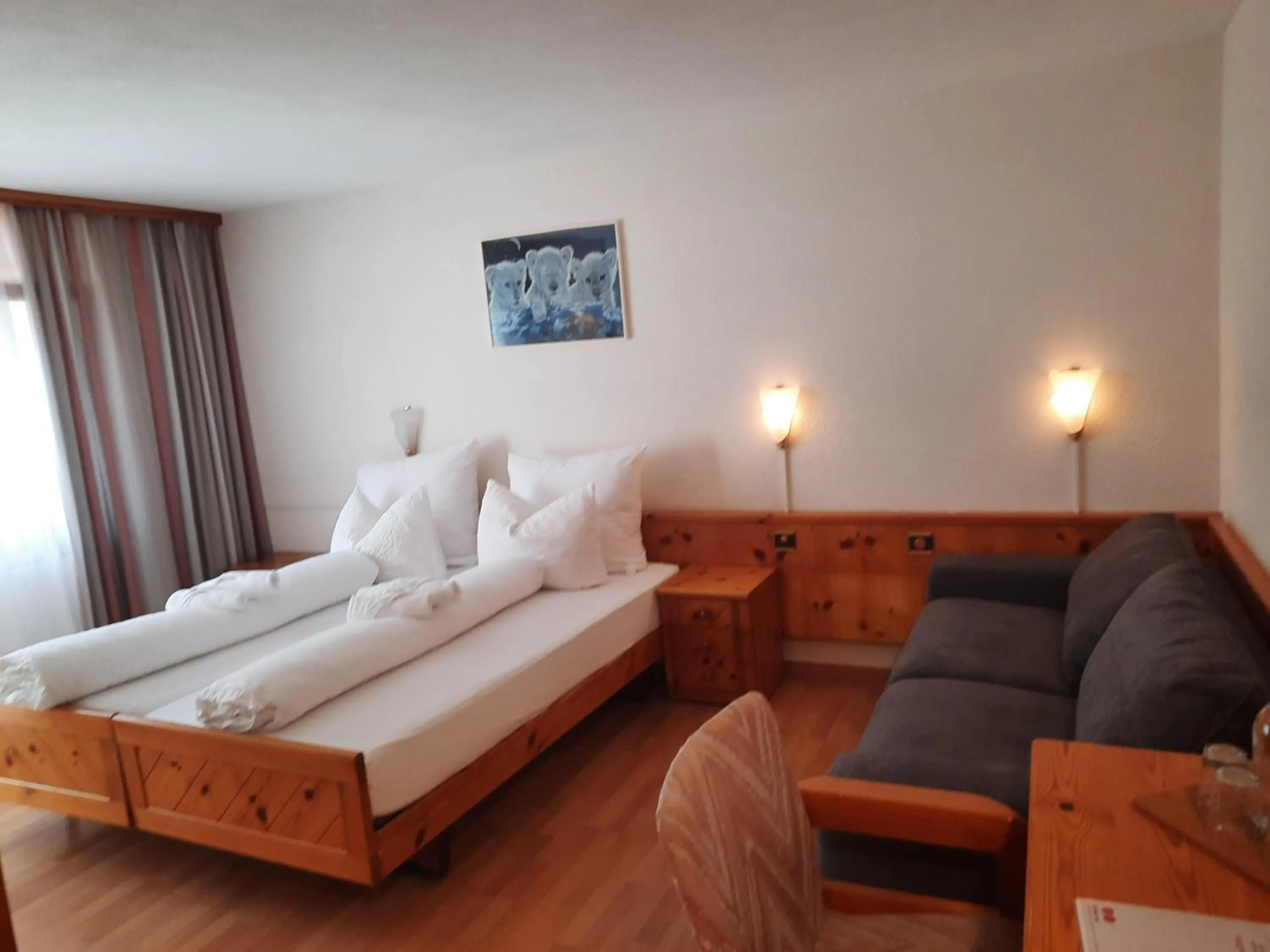 Bedroom, Bed in Hotel Schiffahrt