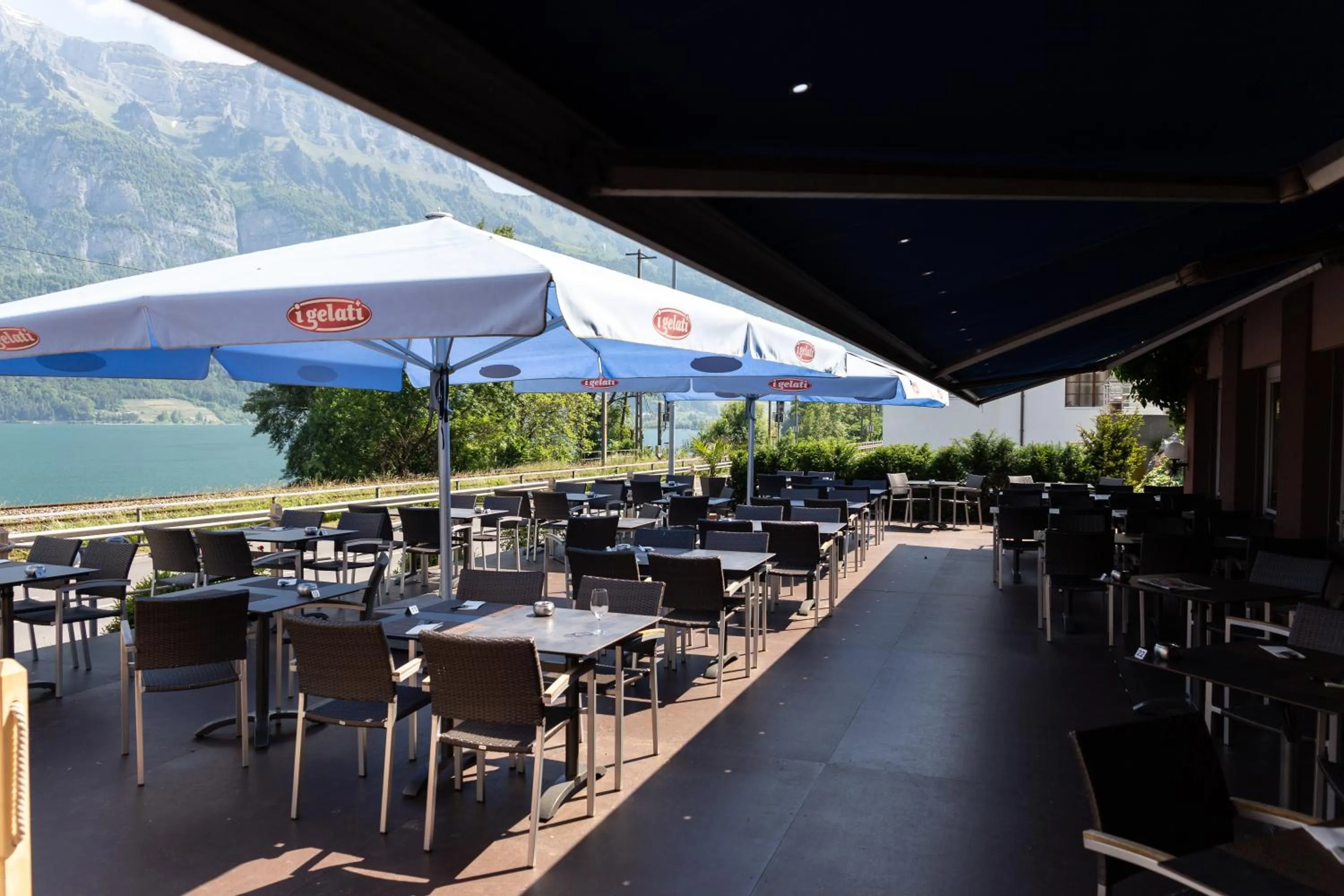 Restaurant/places to eat in Hotel Schiffahrt