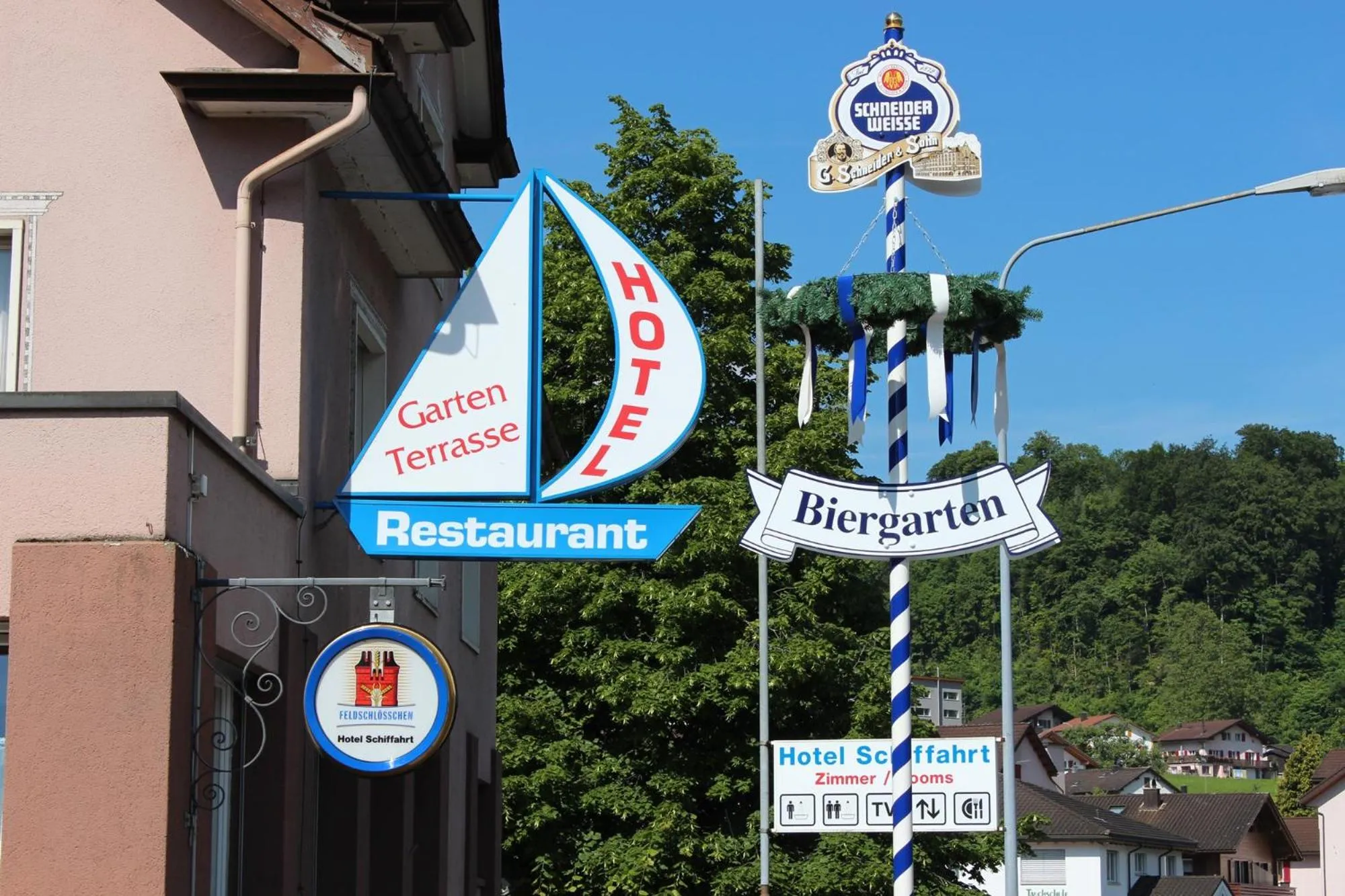 Property building in Hotel Schiffahrt