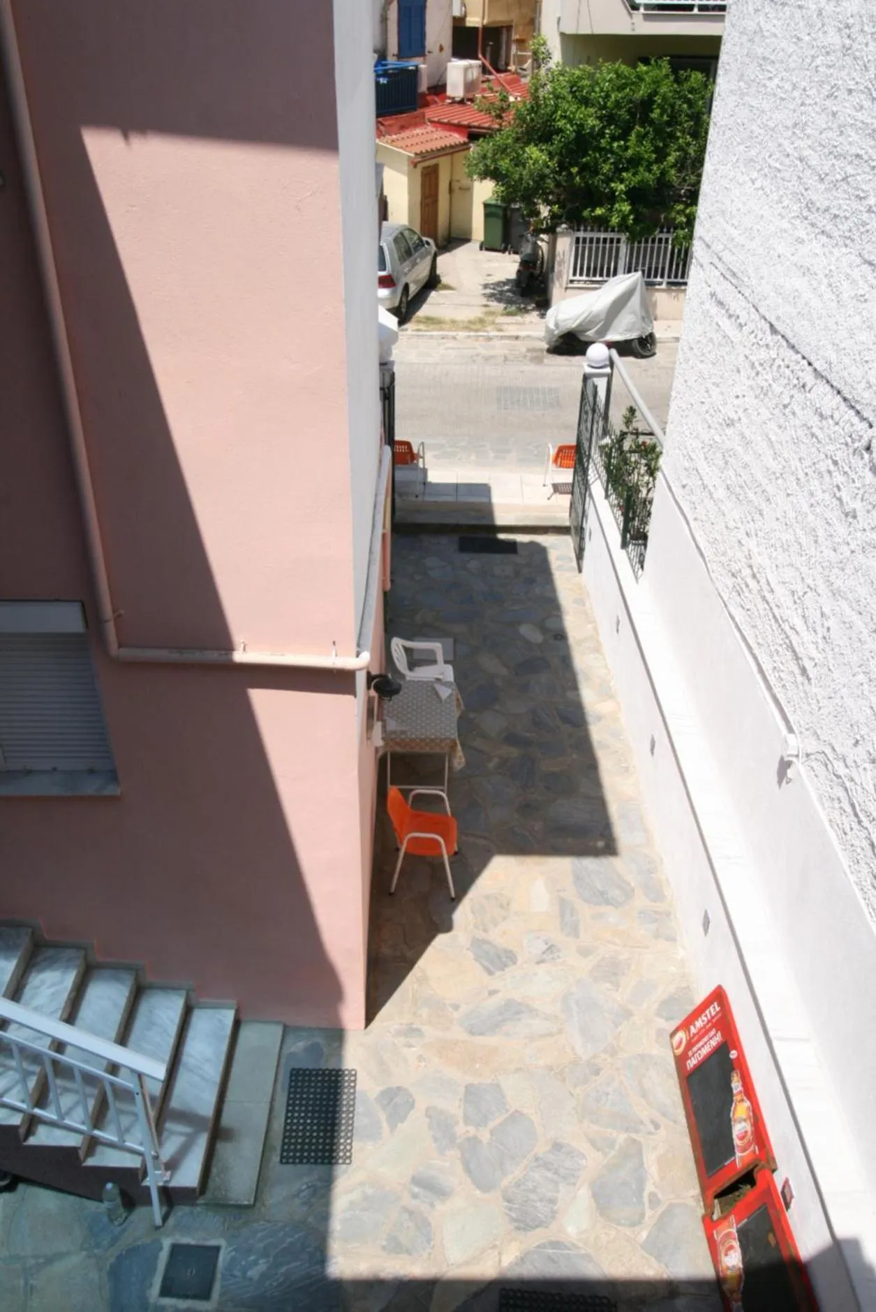 Inner courtyard view in SARTI CENTER studios