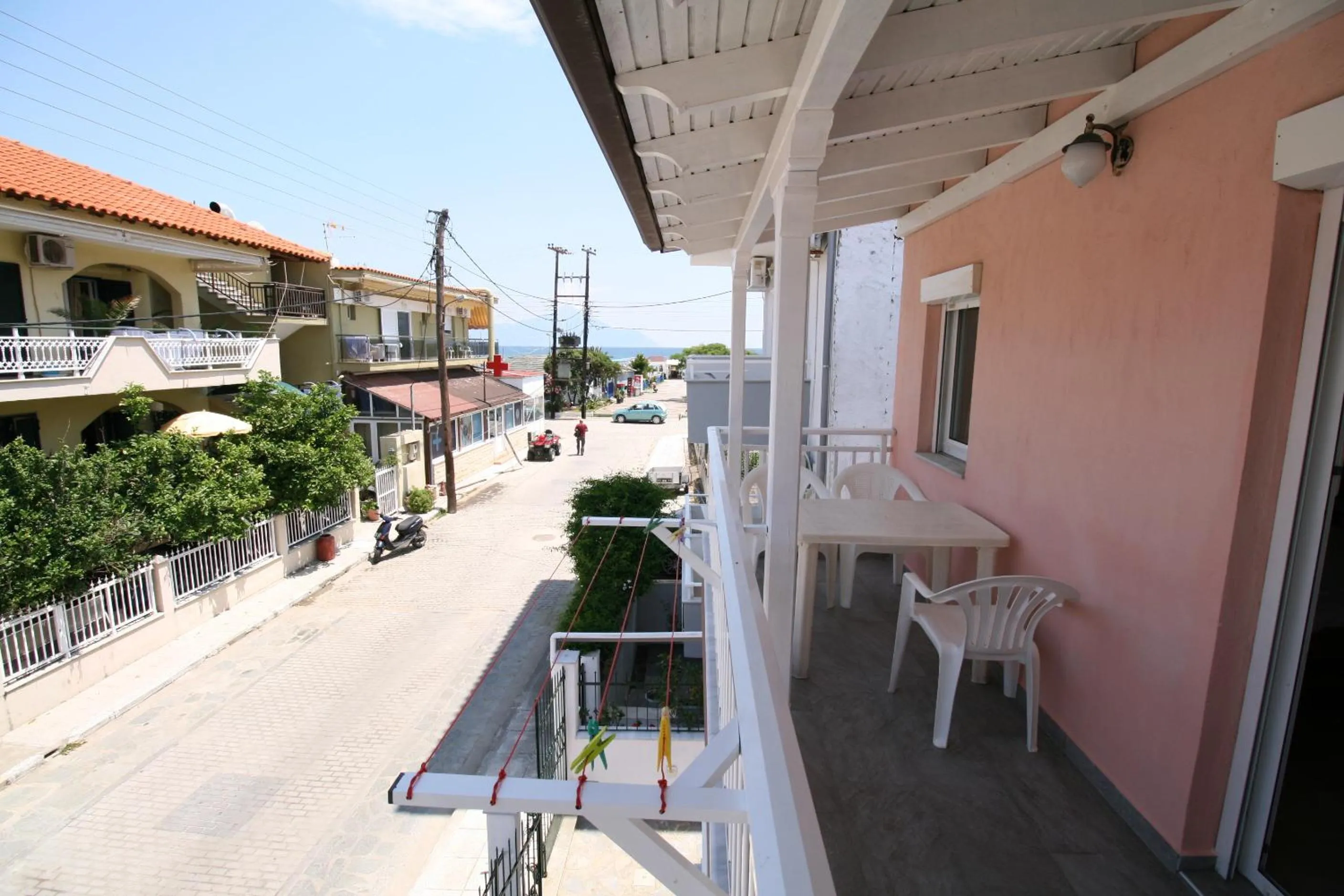 Balcony/Terrace in SARTI CENTER studios