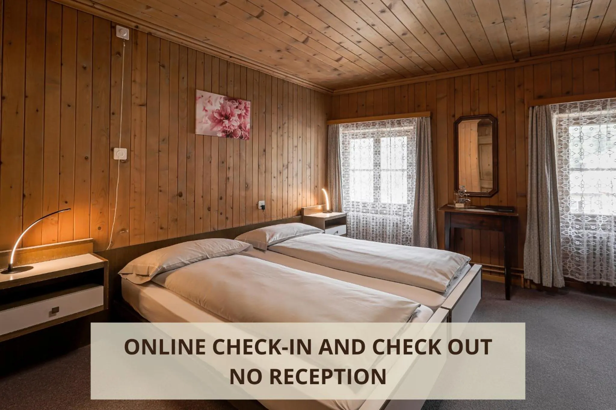 Photo of the whole room, Bed in Altavilla, Self Check-In