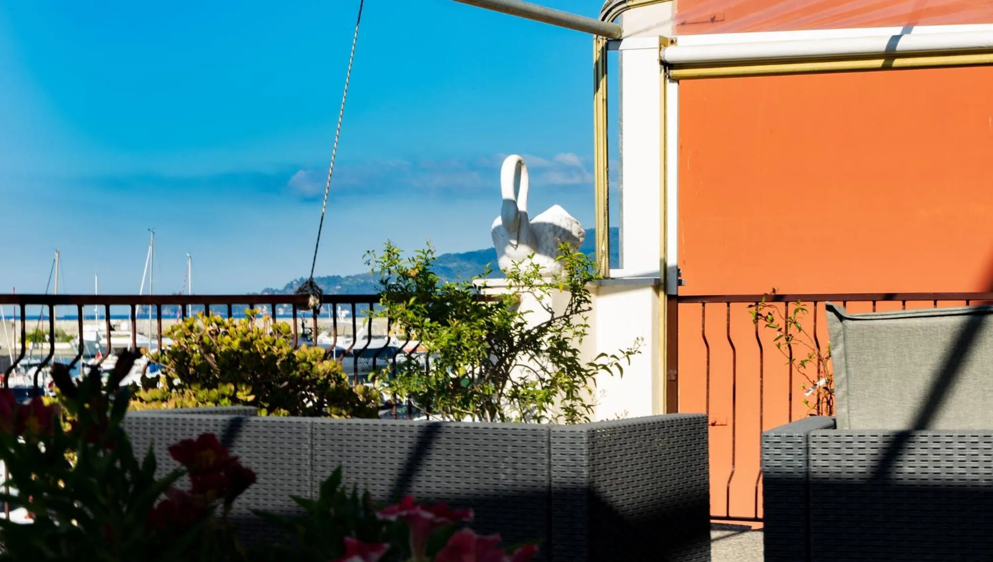 Balcony/Terrace in Albergo Stella Di Mare