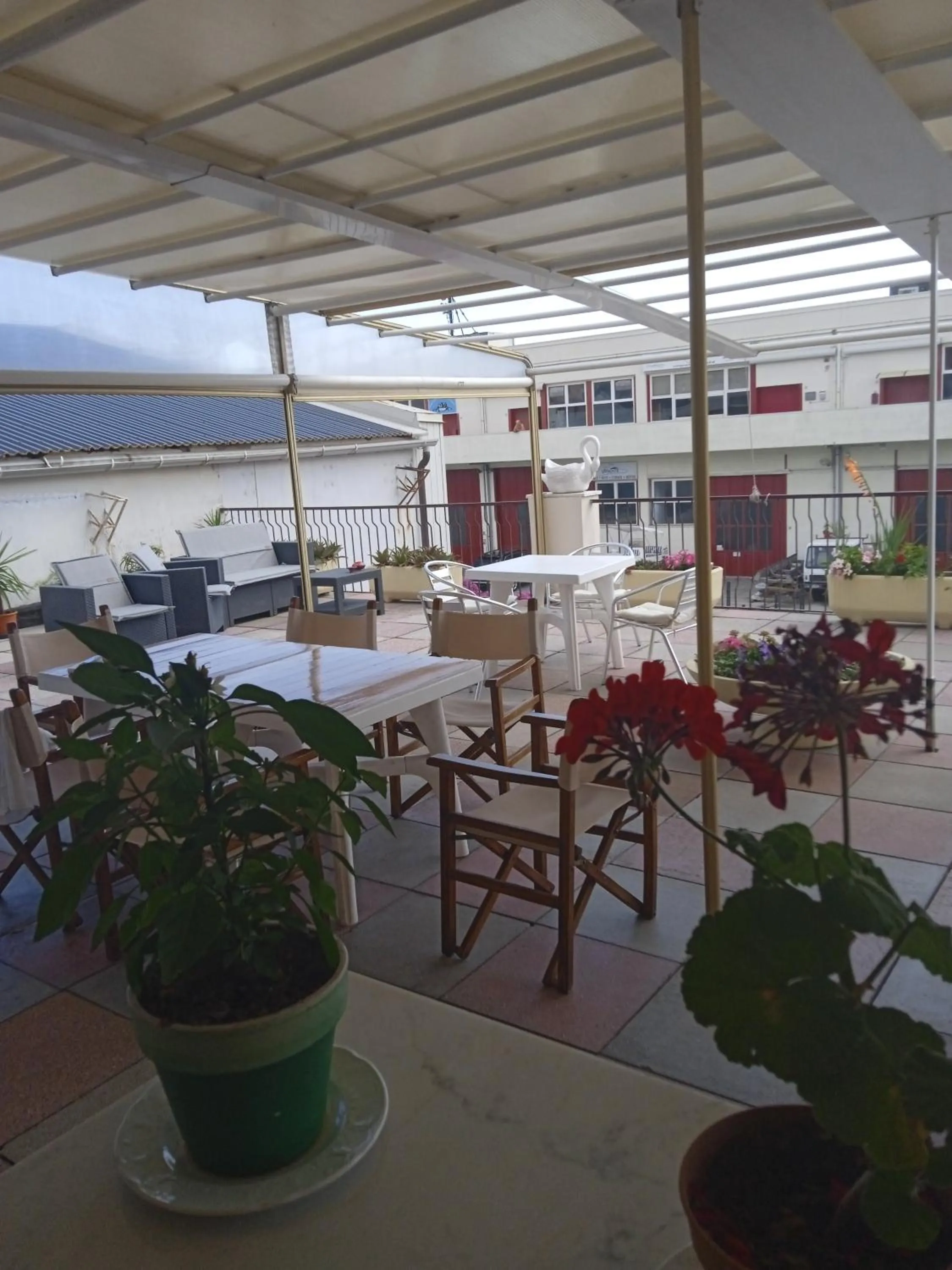Communal lounge/ TV room in Albergo Stella Di Mare