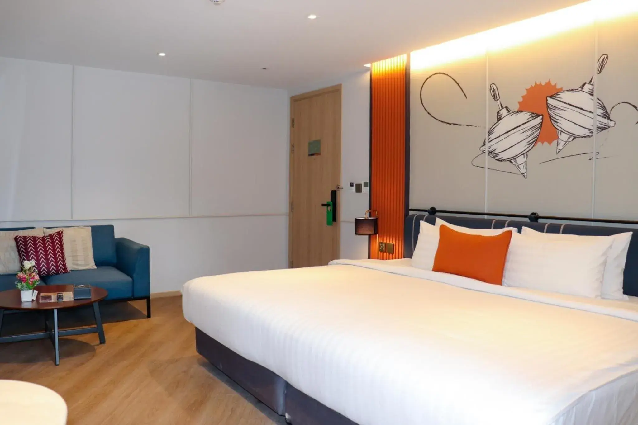 Bed in The Quart Ruamrudee by UHG Bed in The Quart Ruamrudee by UHG