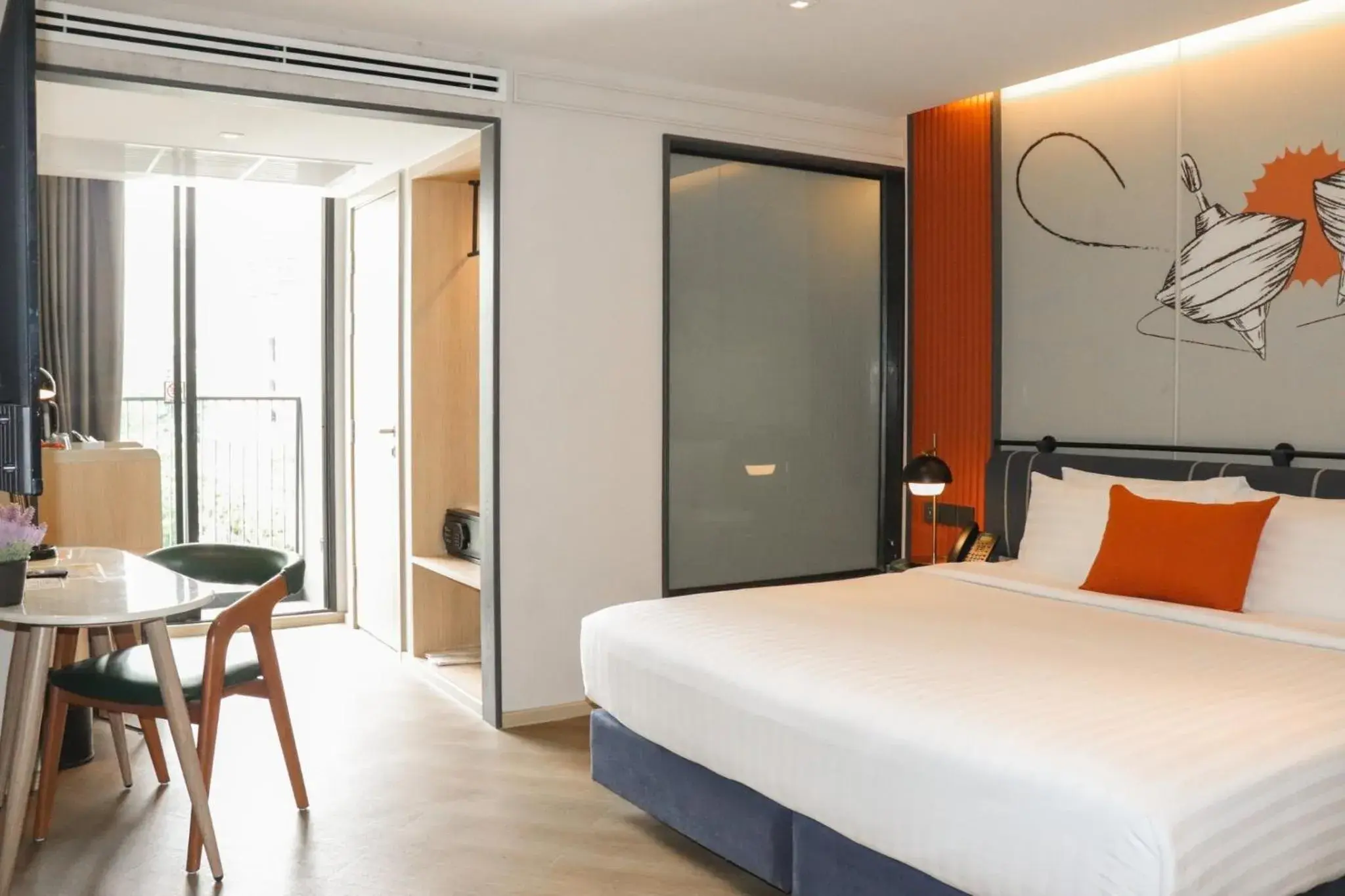 Bed in The Quart Ruamrudee by UHG Bed in The Quart Ruamrudee by UHG