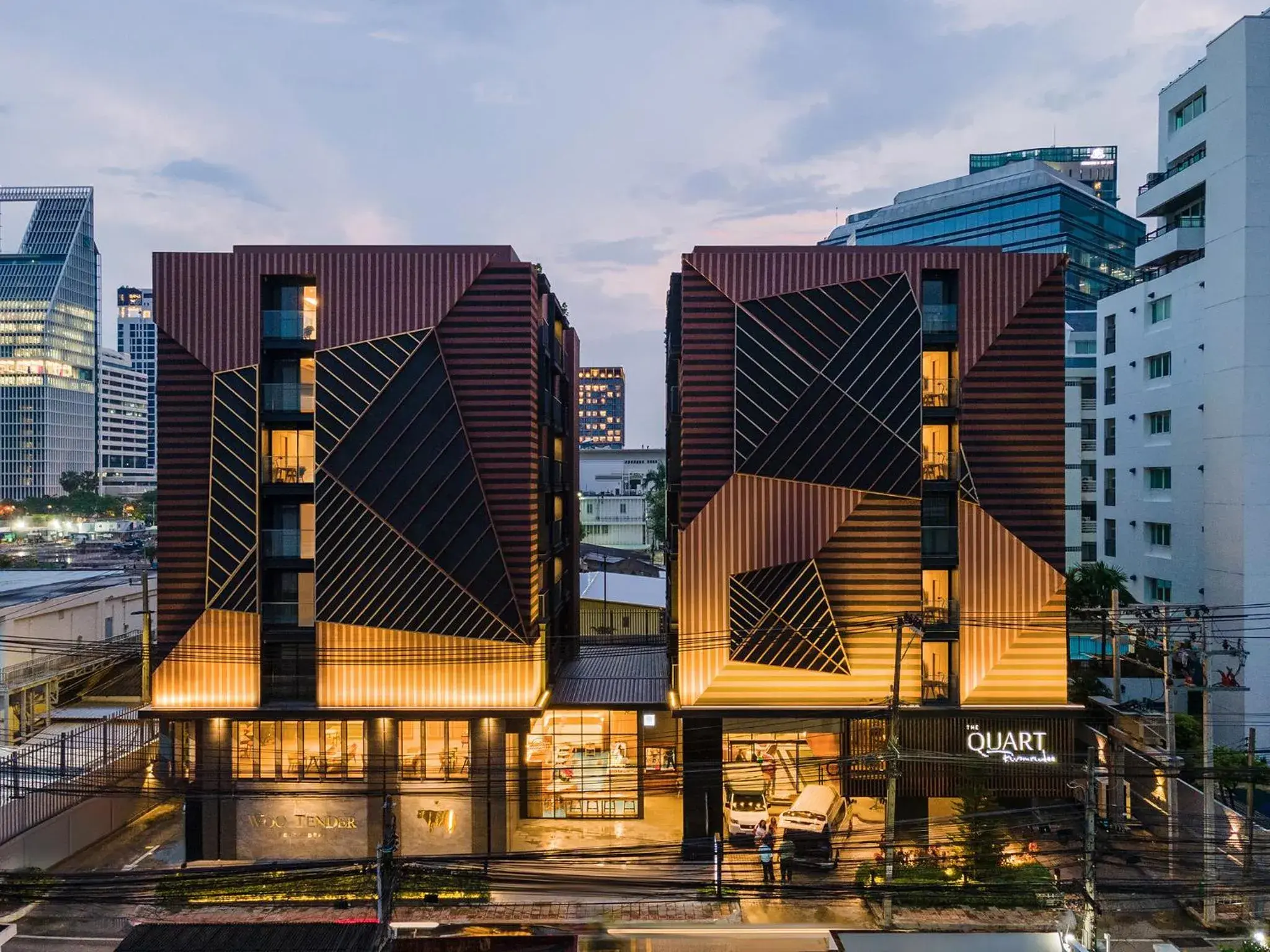 Property building in The Quart Ruamrudee by UHG Property building in The Quart Ruamrudee by UHG