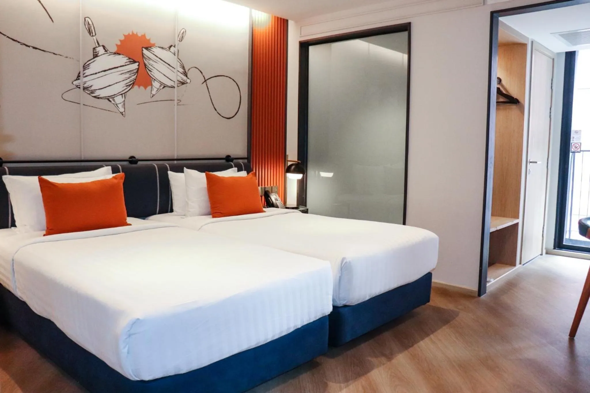 Bed in The Quart Ruamrudee by UHG