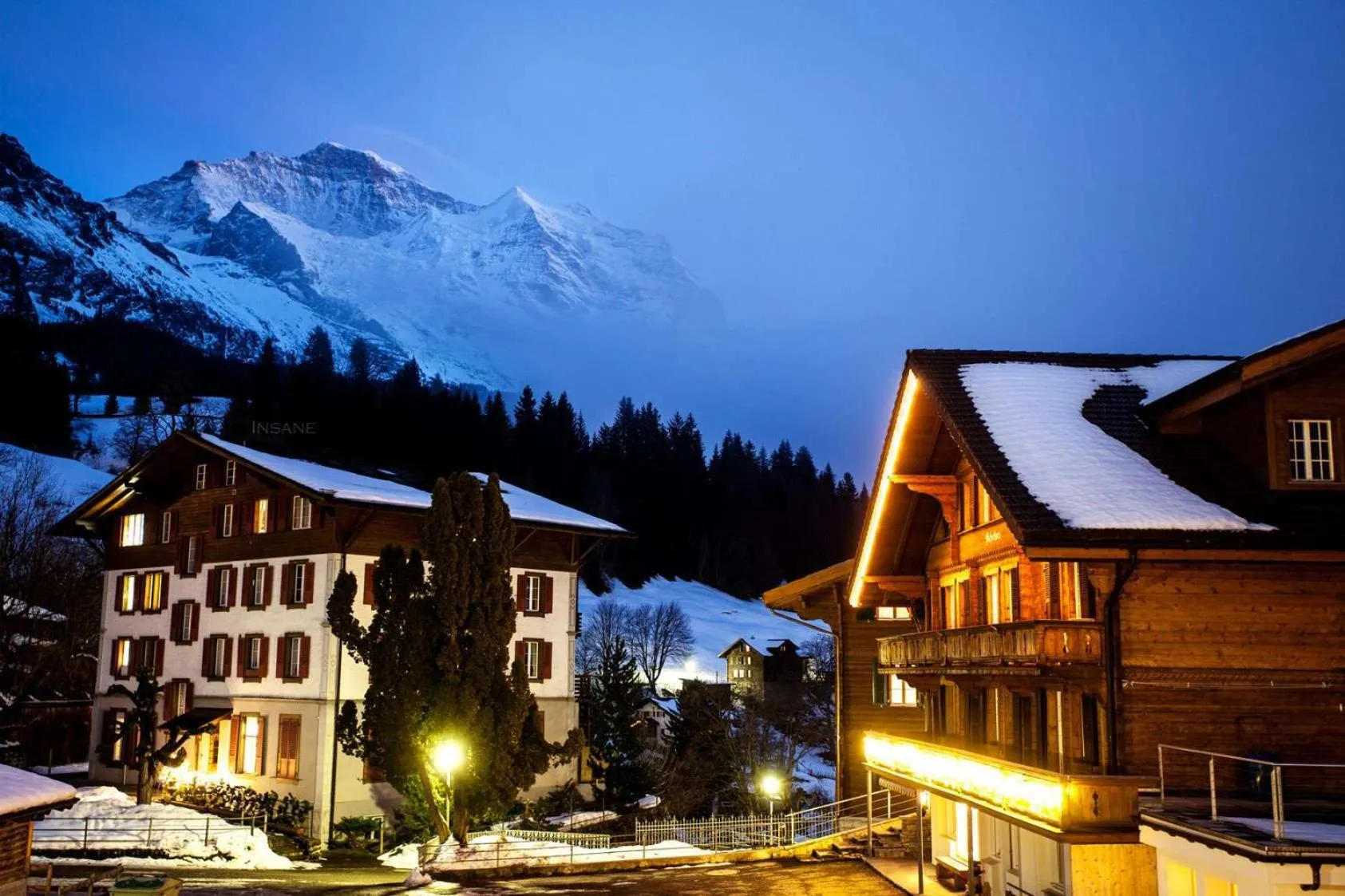 Property building in Hotel Edelweiss