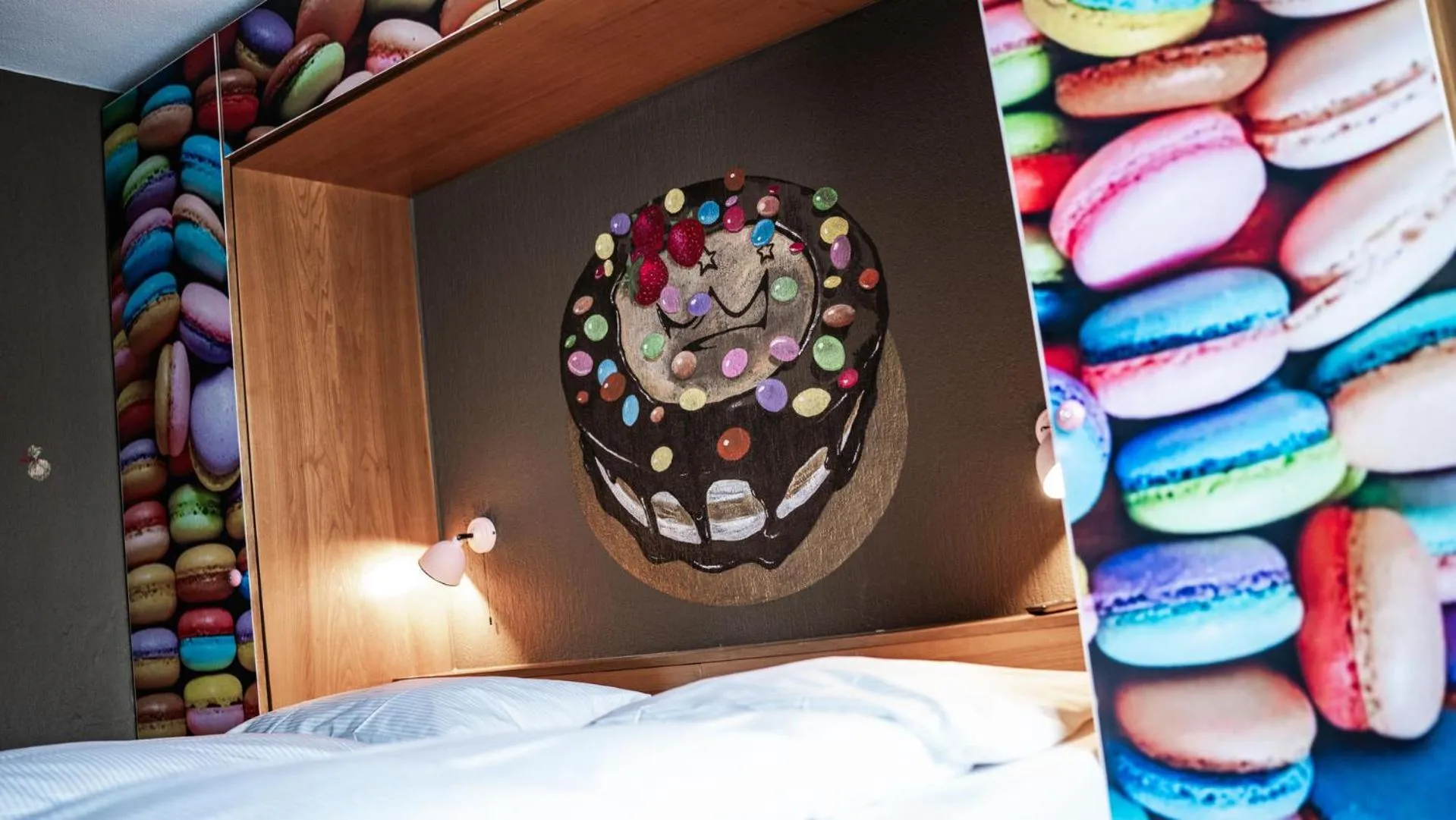 Bed in Boutique Hotel Kronenhof