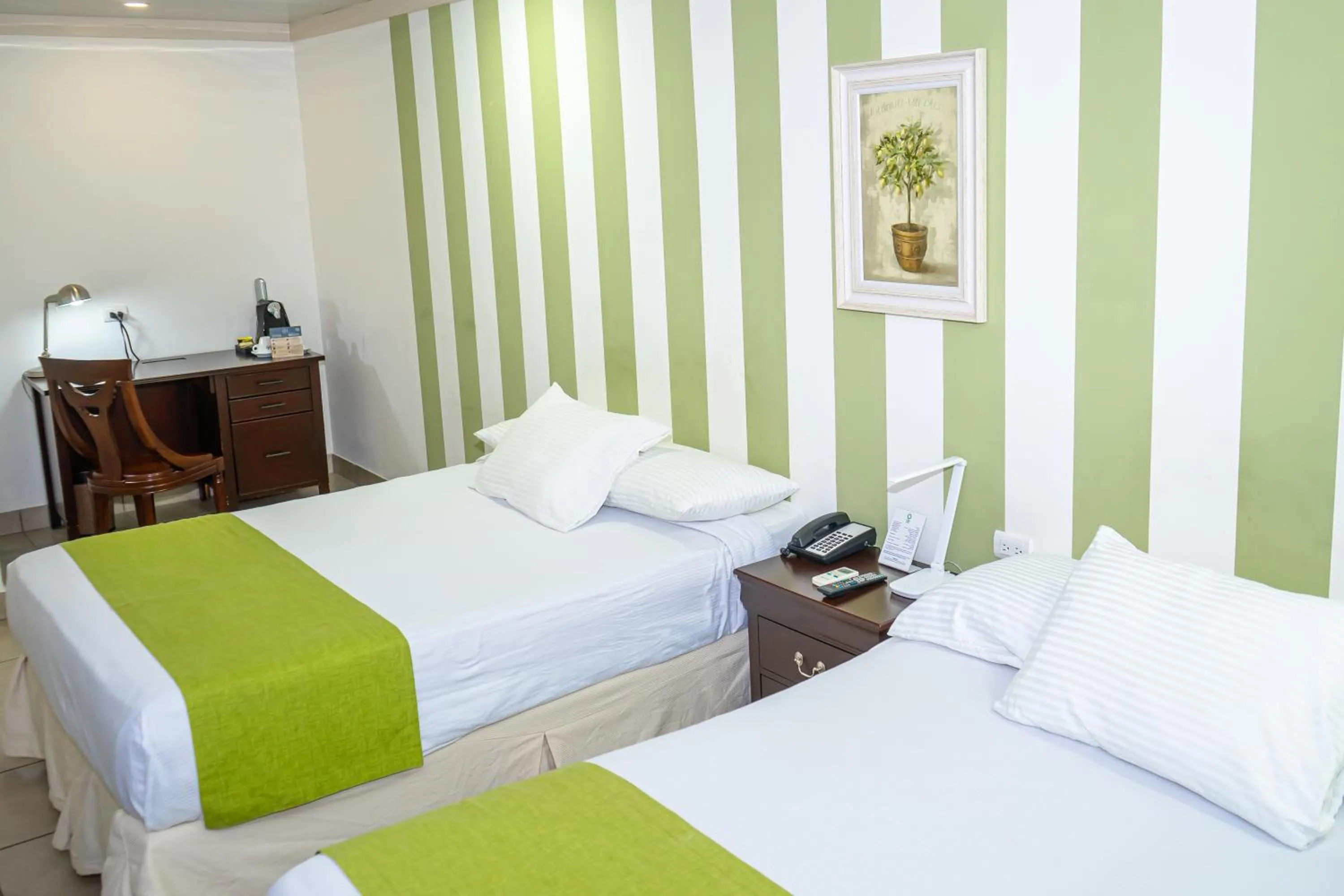 furniture, Bed in Hotel Zima