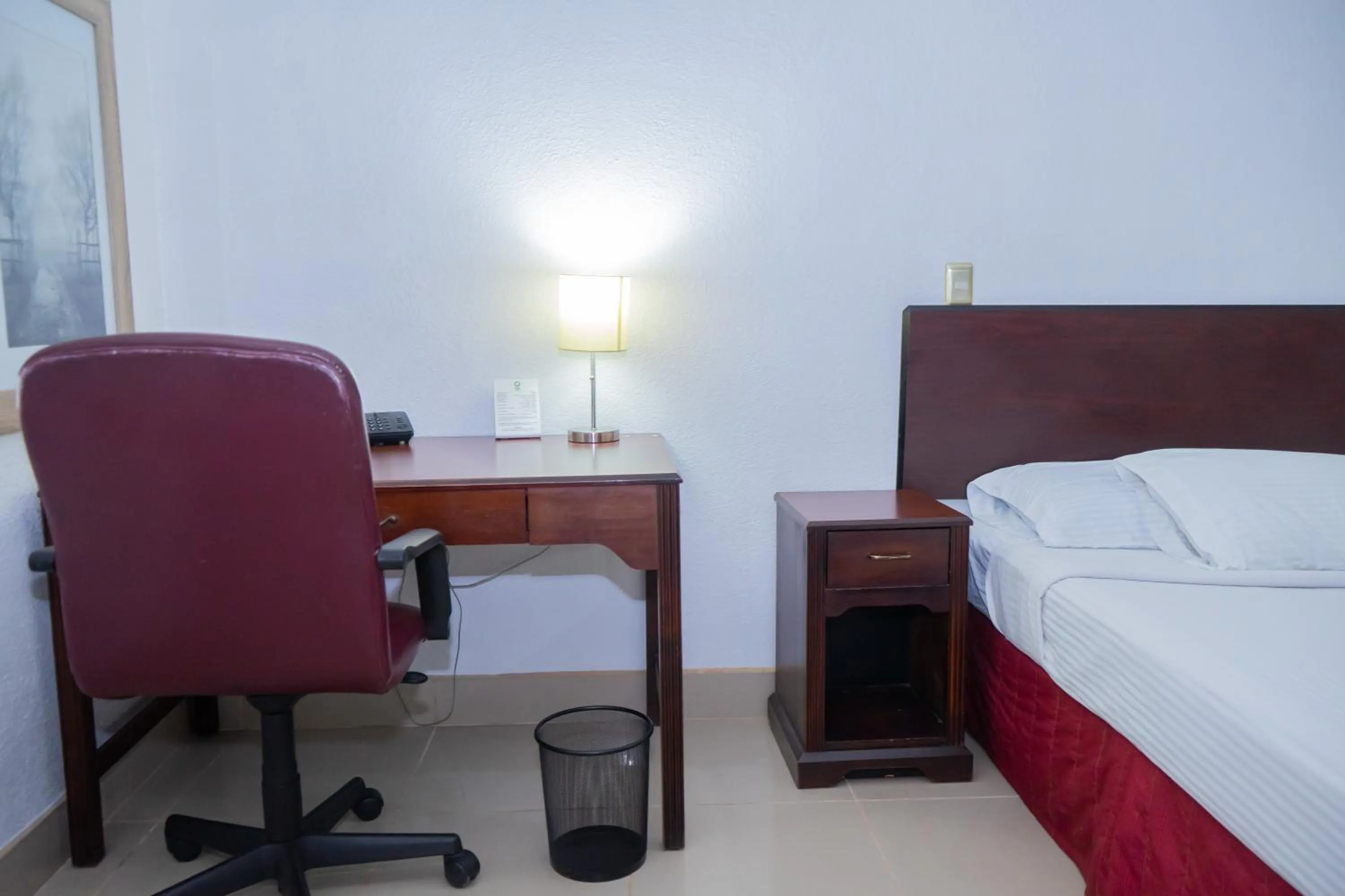 furniture, Bed in Hotel Zima