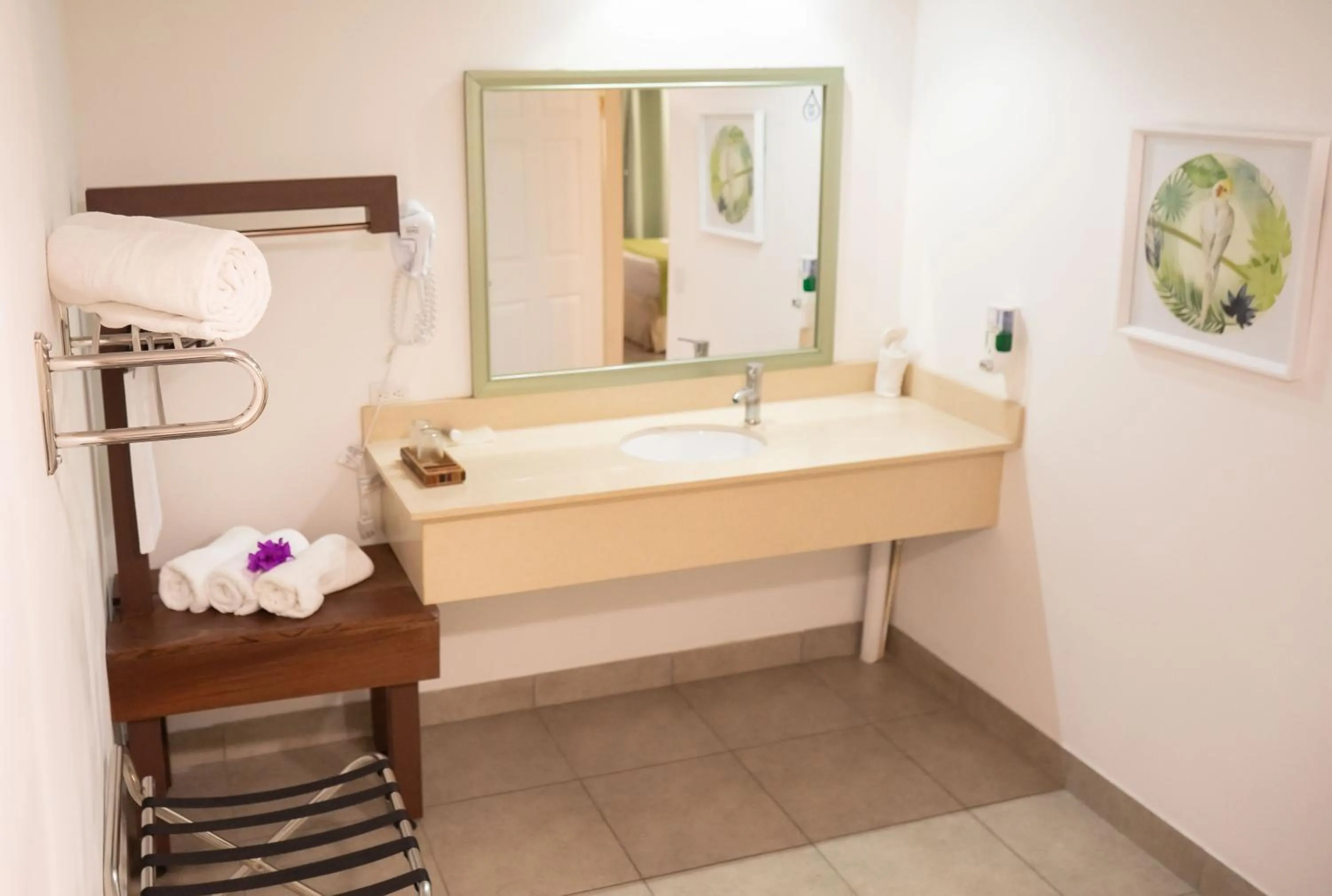 Bathroom in Hotel Zima