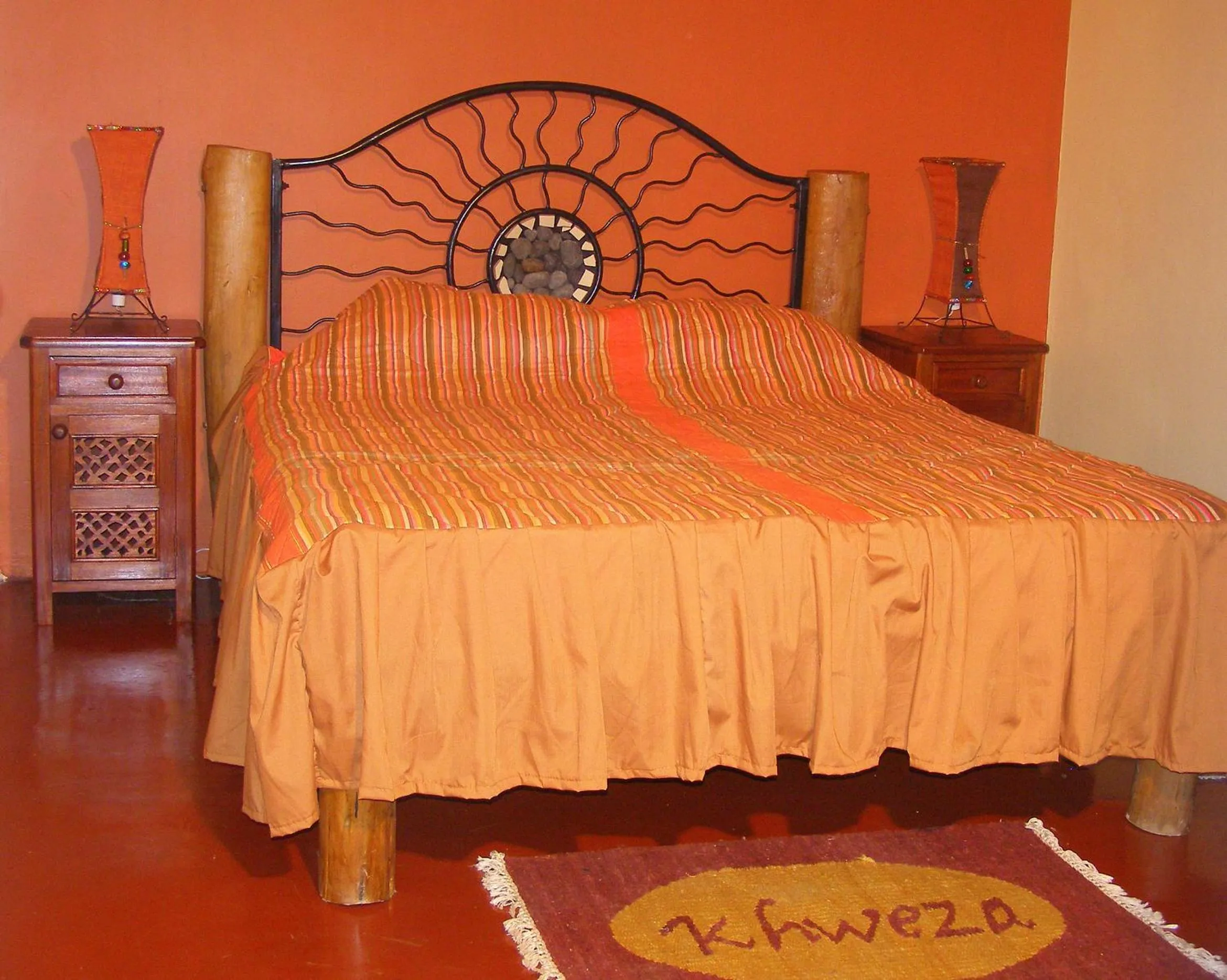 Bed in Khweza Bed and Breakfast