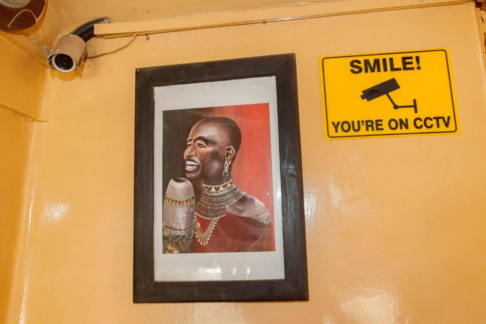 Decorative detail in Khweza Bed and Breakfast