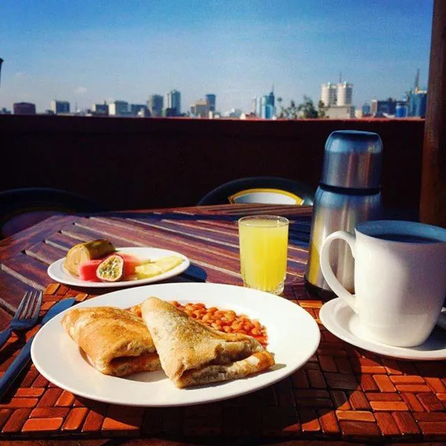 Continental breakfast in Khweza Bed and Breakfast