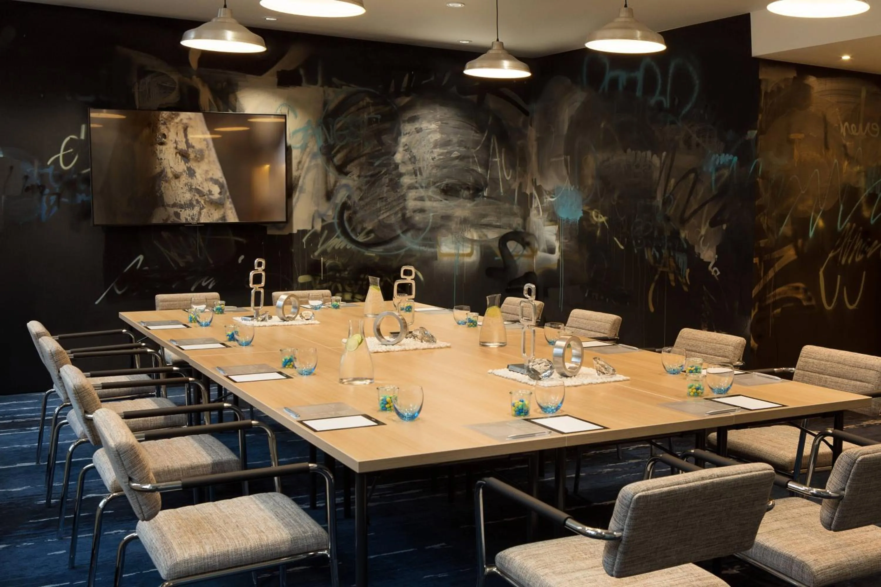 Meeting/conference room in Renaissance Hamburg Hotel