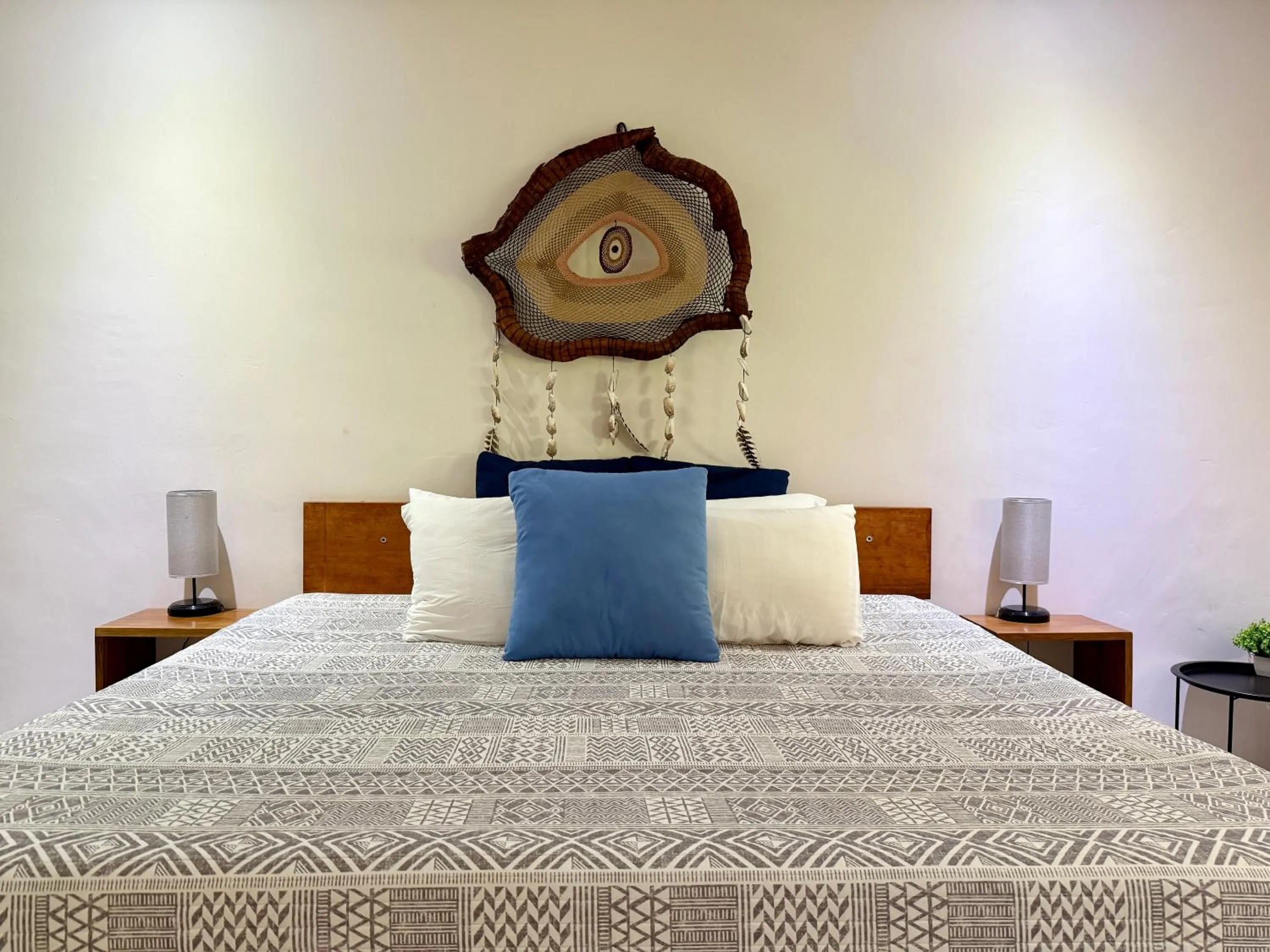 Bed in La Selva Apartments Tulum