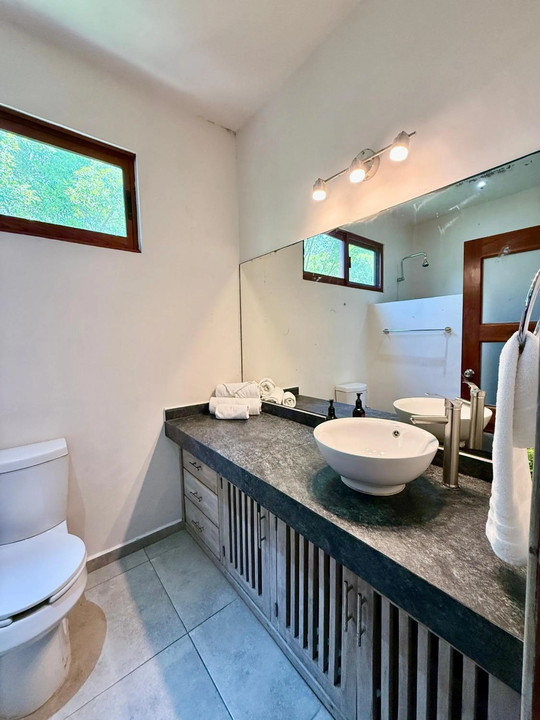 Toilet in La Selva Apartments Tulum