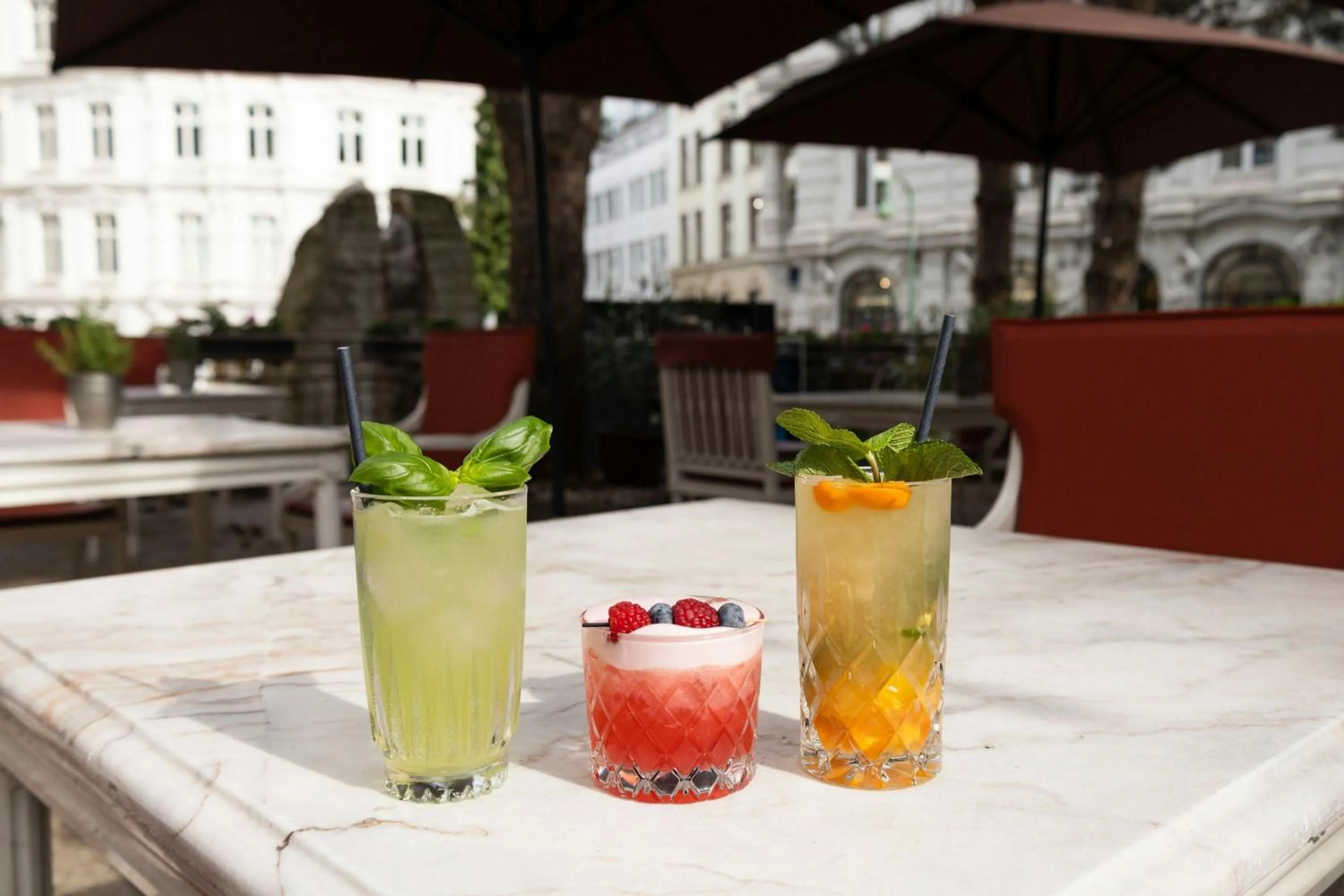 Lounge or bar in Hamburg Marriott Hotel