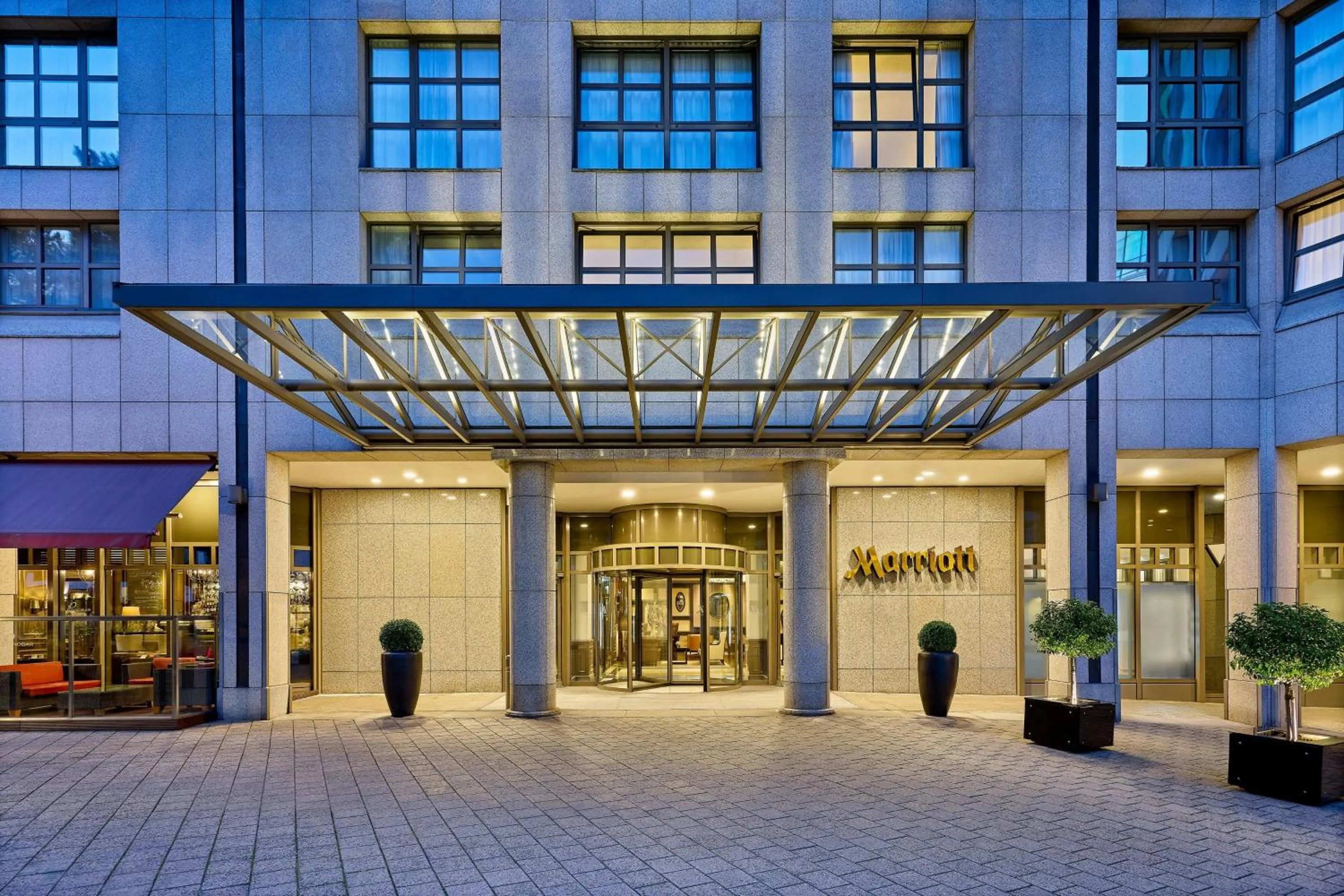 View (from property/room) in Hamburg Marriott Hotel