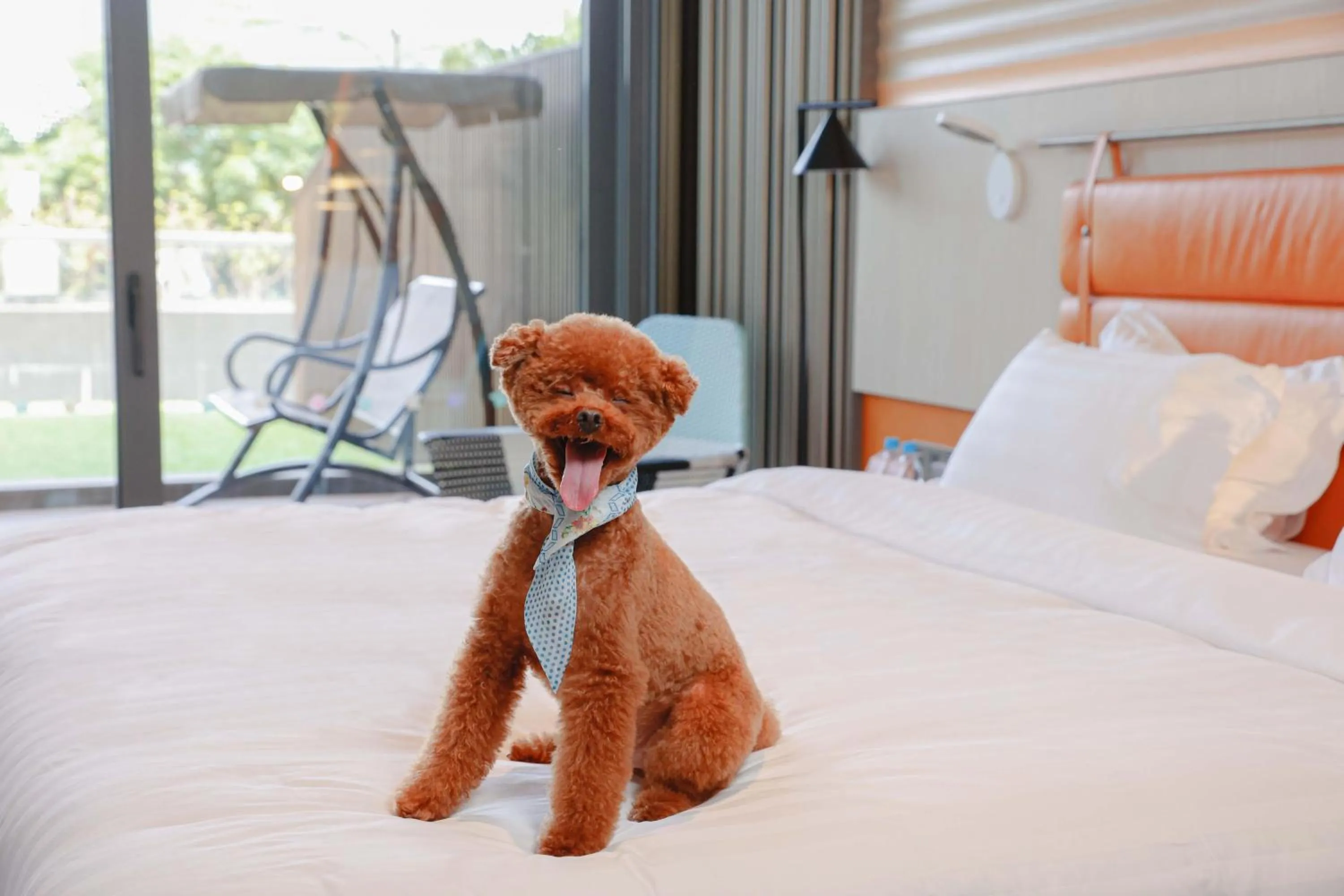 room service, Bed in WM Hotel Hong Kong, Vignette Collection