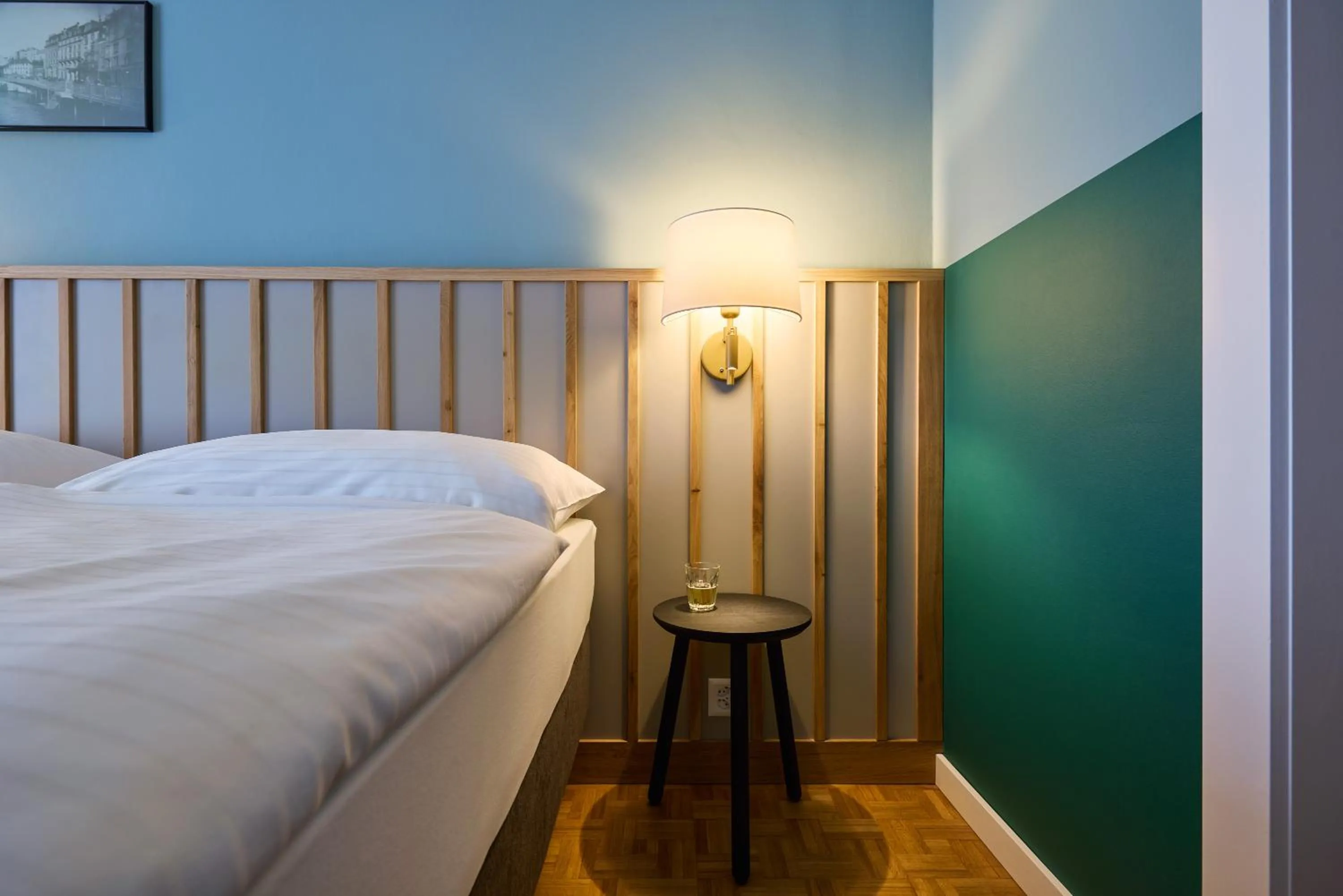 Photo of the whole room, Bed in Hotel Limmathof