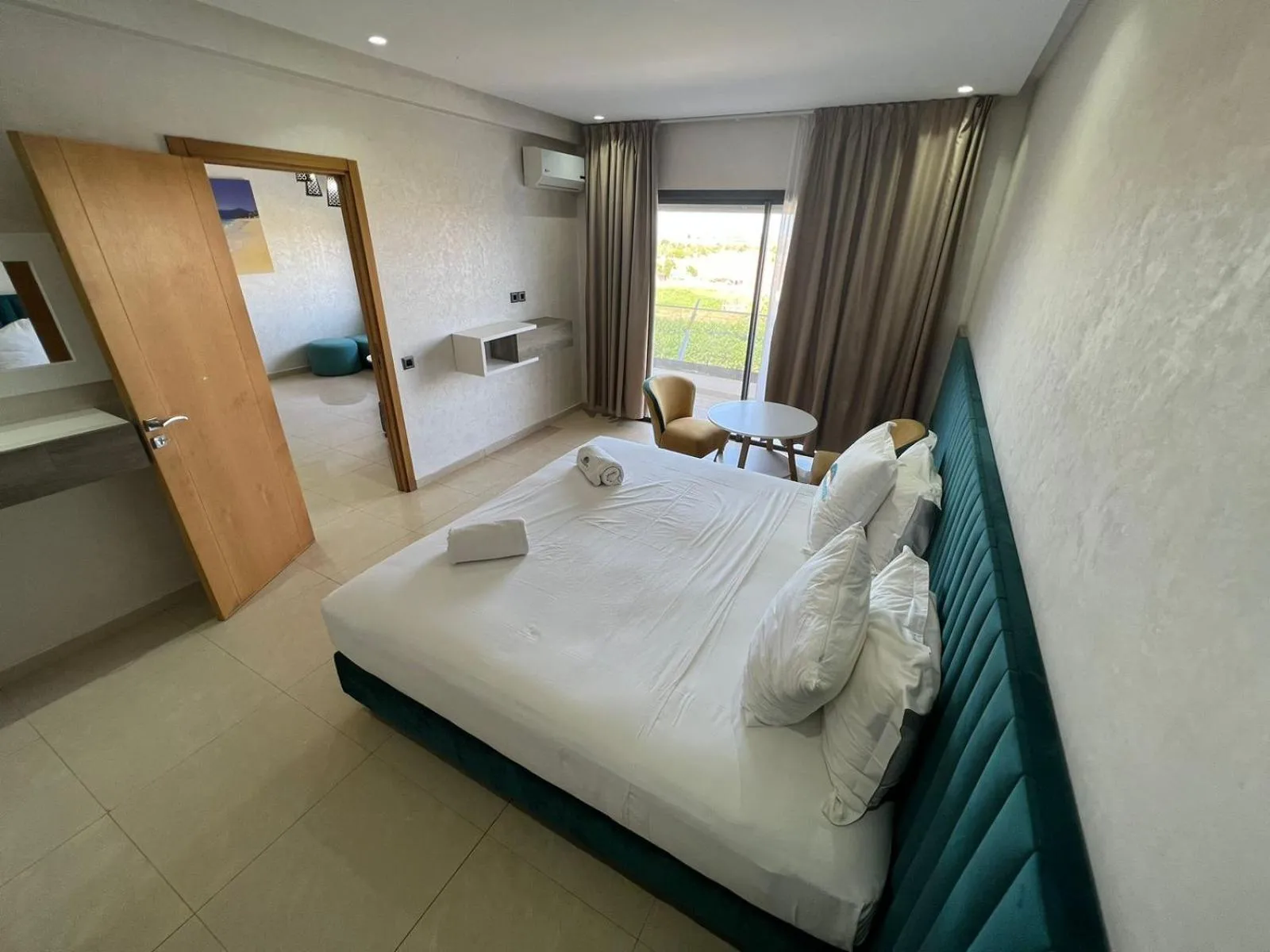 Bed in CASA BEACH HOTEL