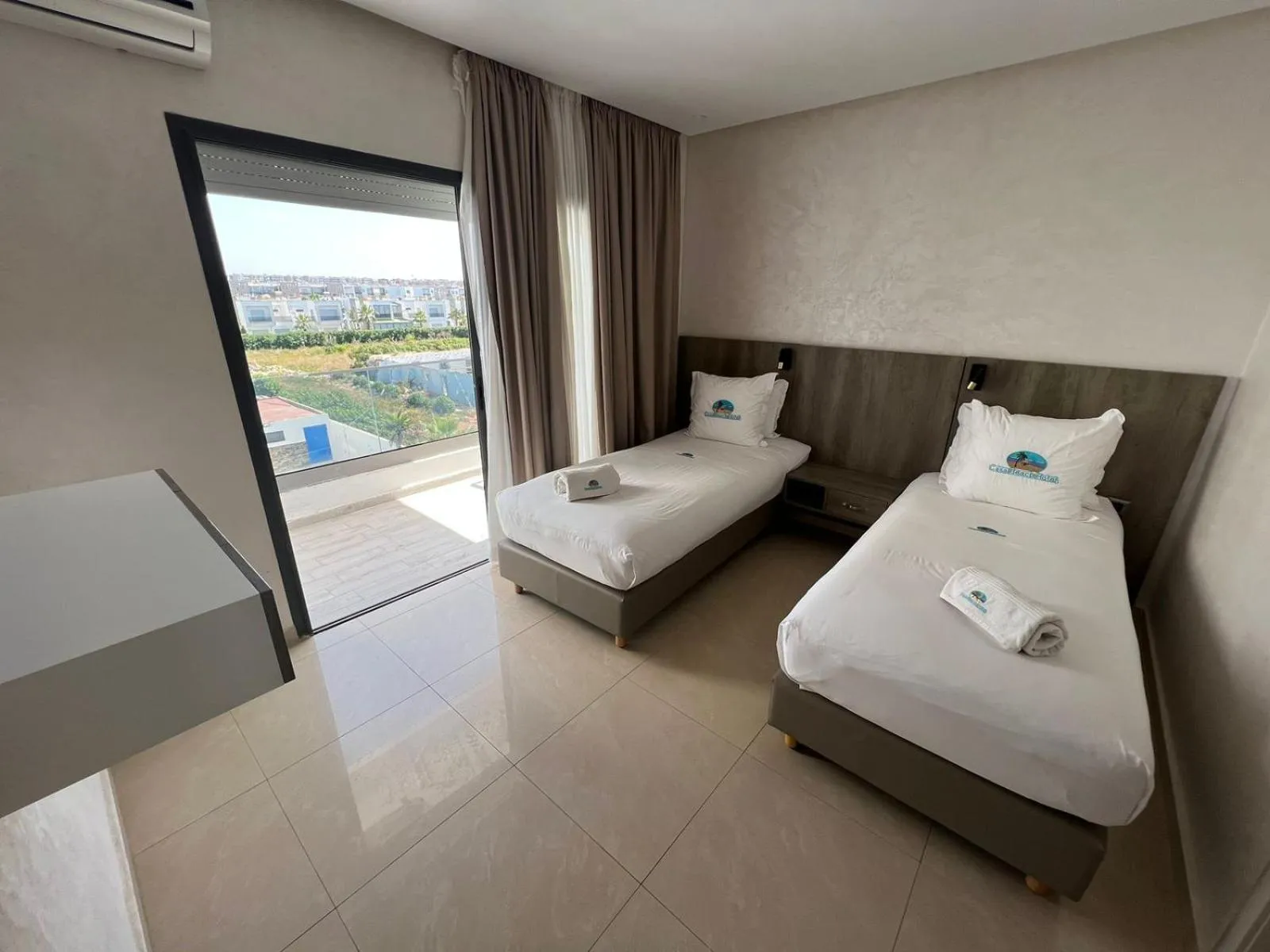 Bed in CASA BEACH HOTEL