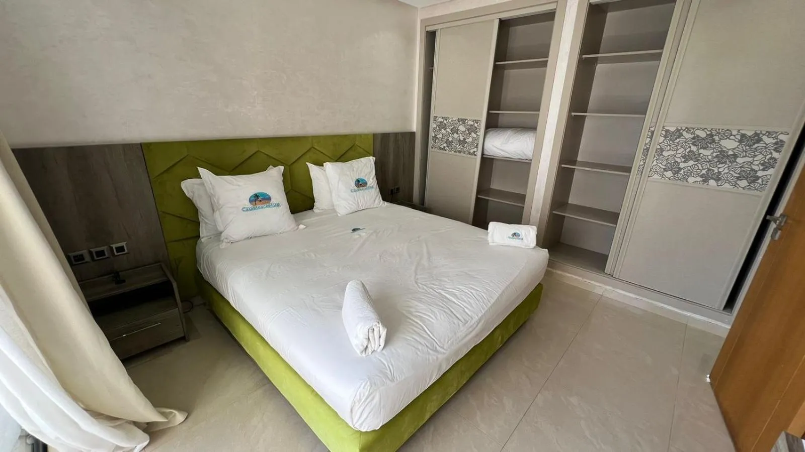 Bed in CASA BEACH HOTEL