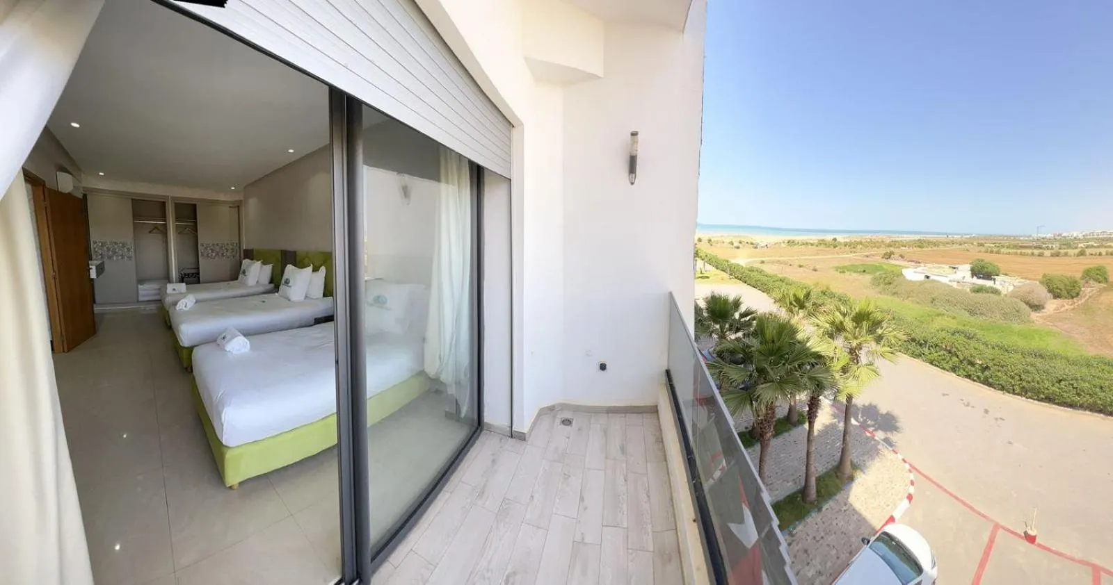 Bed in CASA BEACH HOTEL
