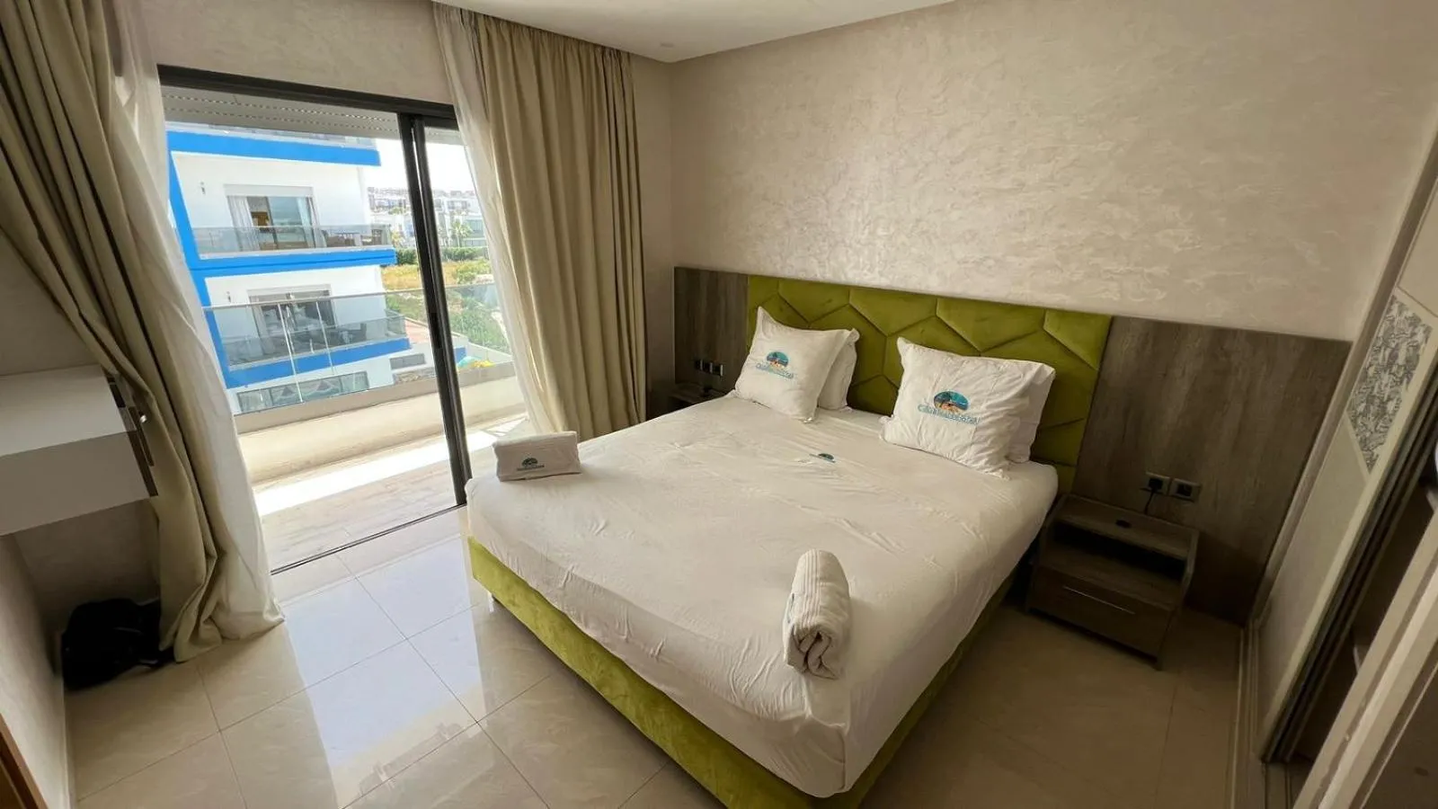 Bed in CASA BEACH HOTEL