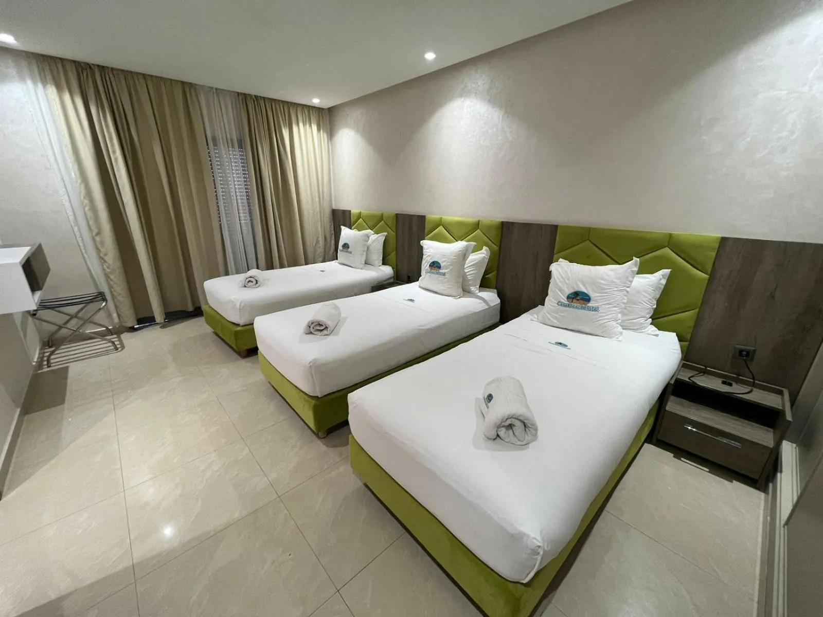 Bed in CASA BEACH HOTEL