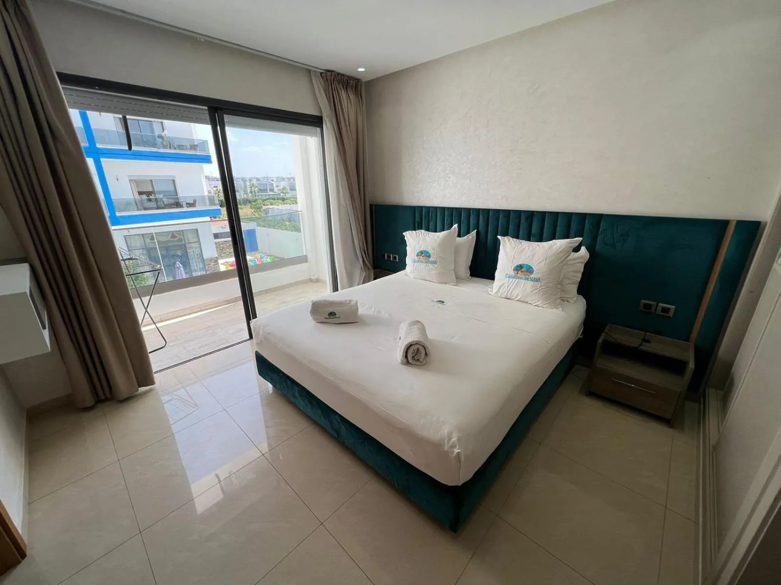 Bed in CASA BEACH HOTEL