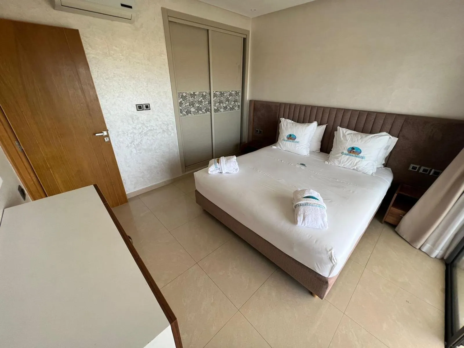Bed in CASA BEACH HOTEL