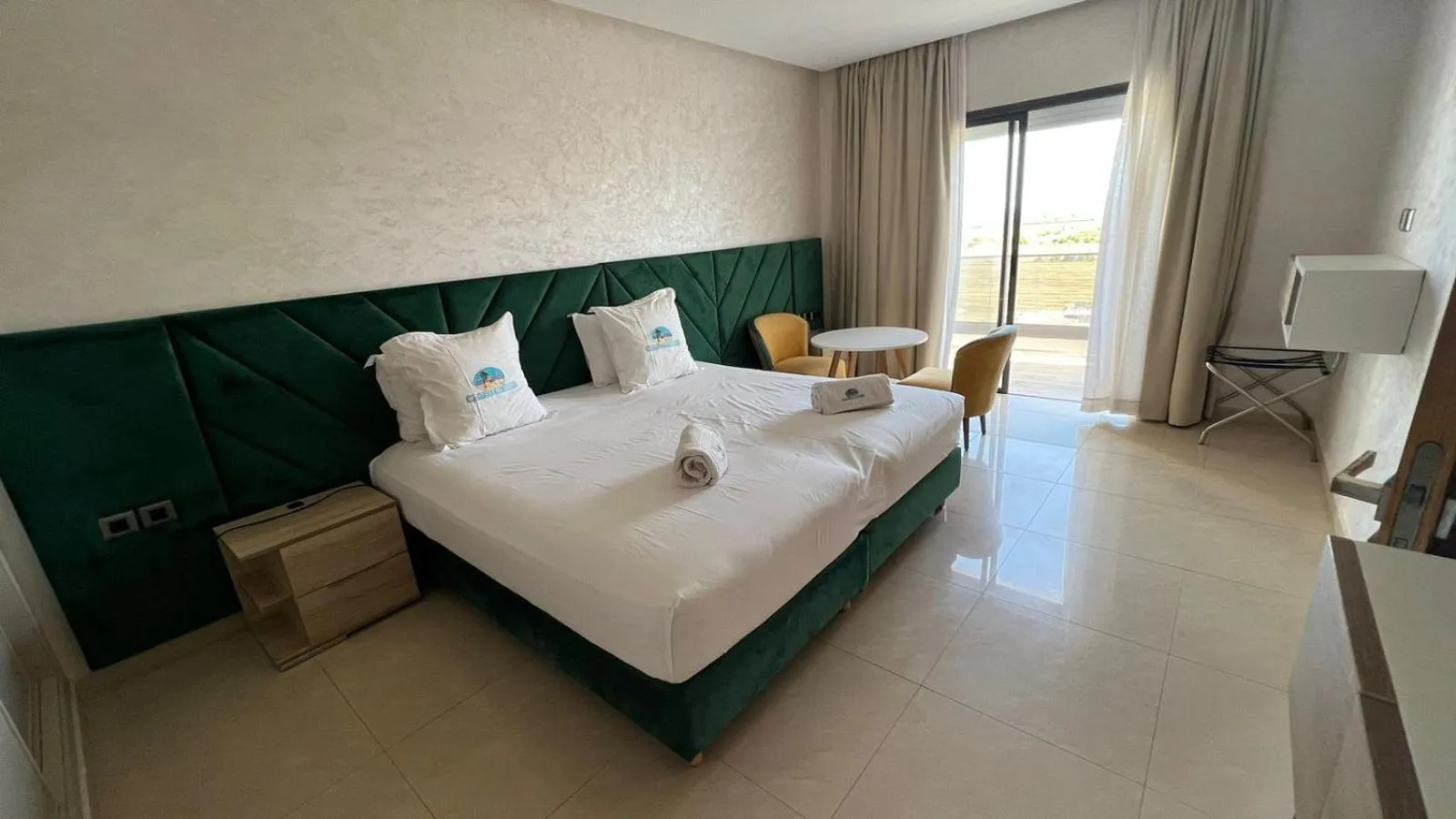 Bed in CASA BEACH HOTEL