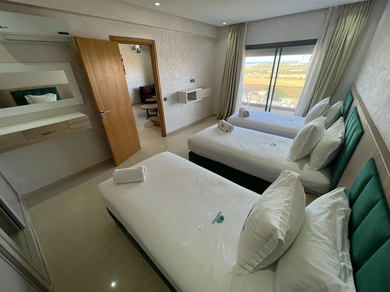 Bed in CASA BEACH HOTEL