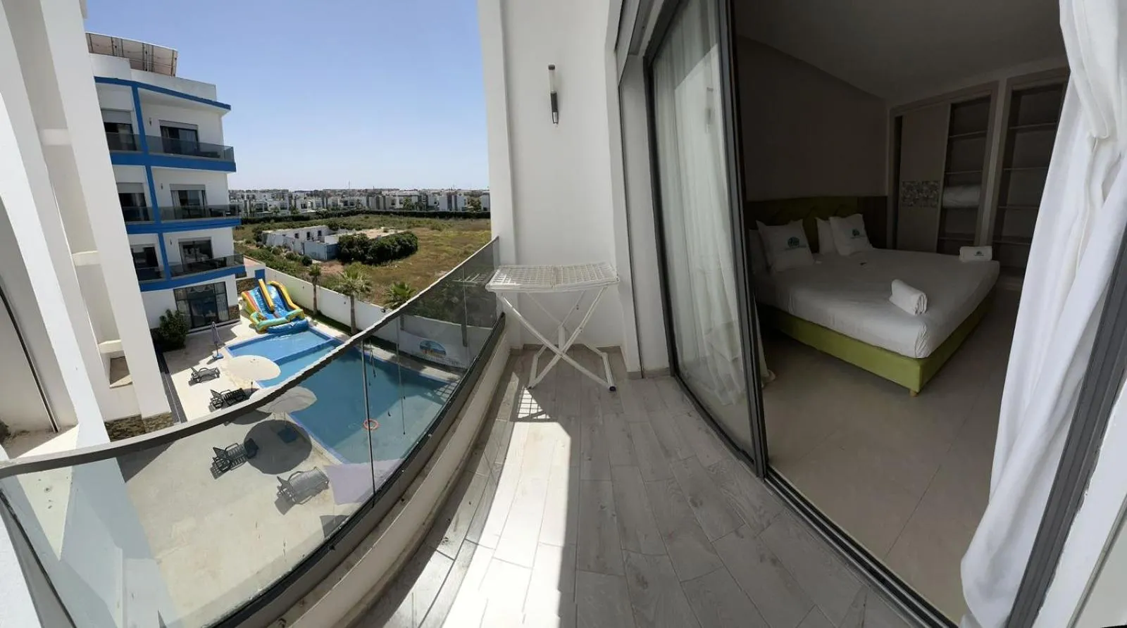 Bed in CASA BEACH HOTEL