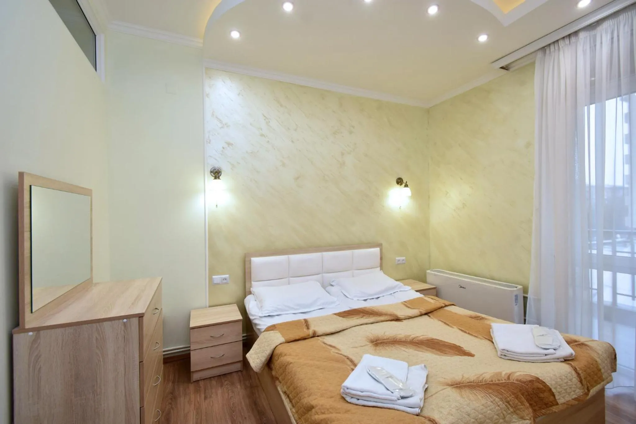 Studio with Balcony in Panorama hotel on Baghramyan avenue
