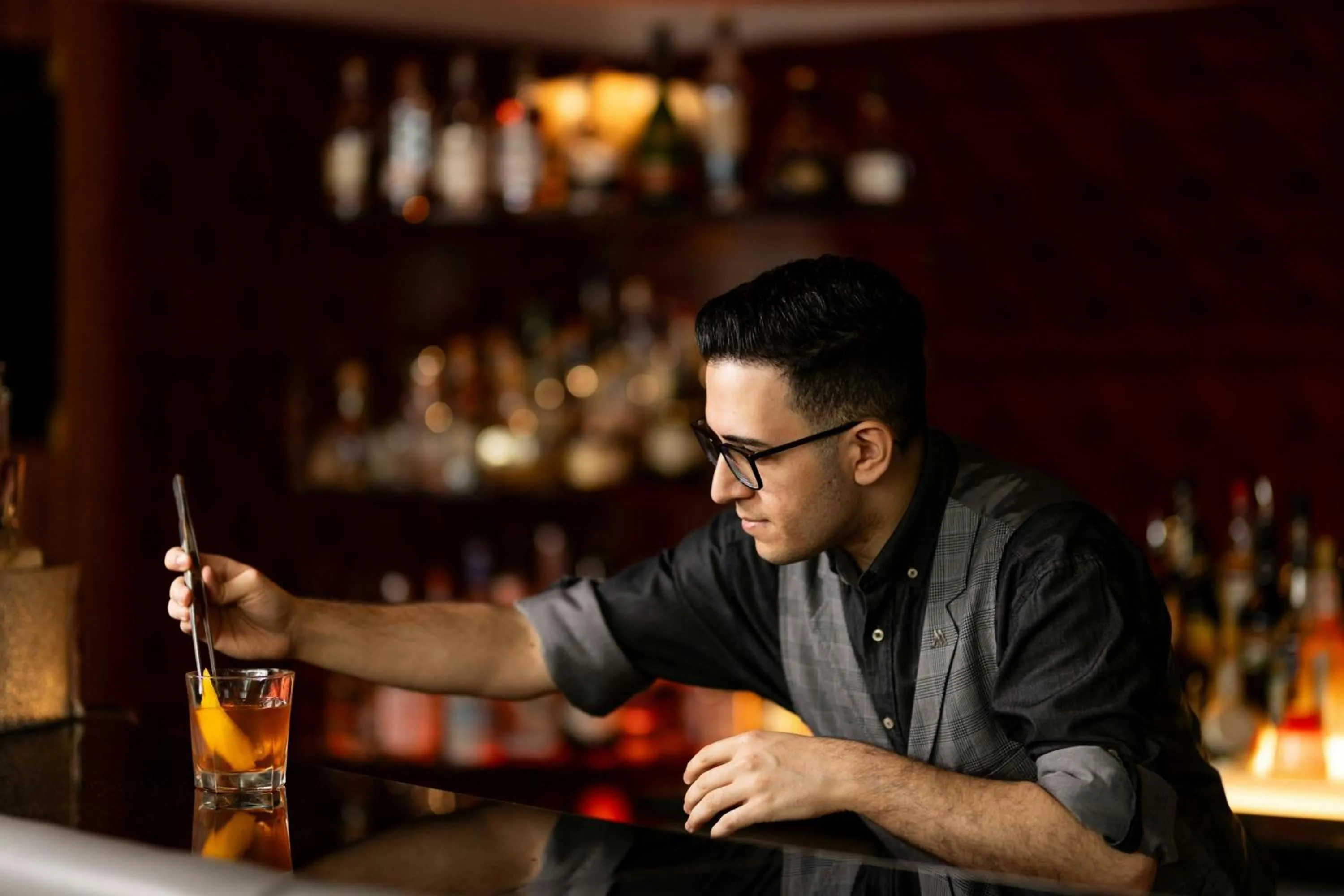 Lounge or bar in Cologne Marriott Hotel