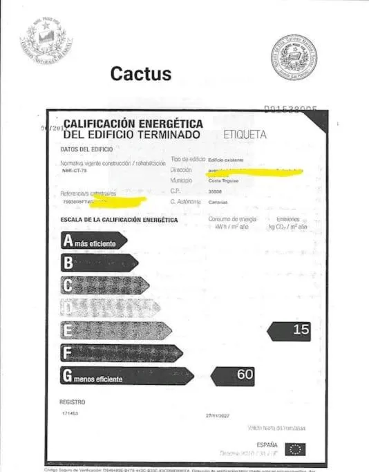 Vivienda Vacacional Cactus