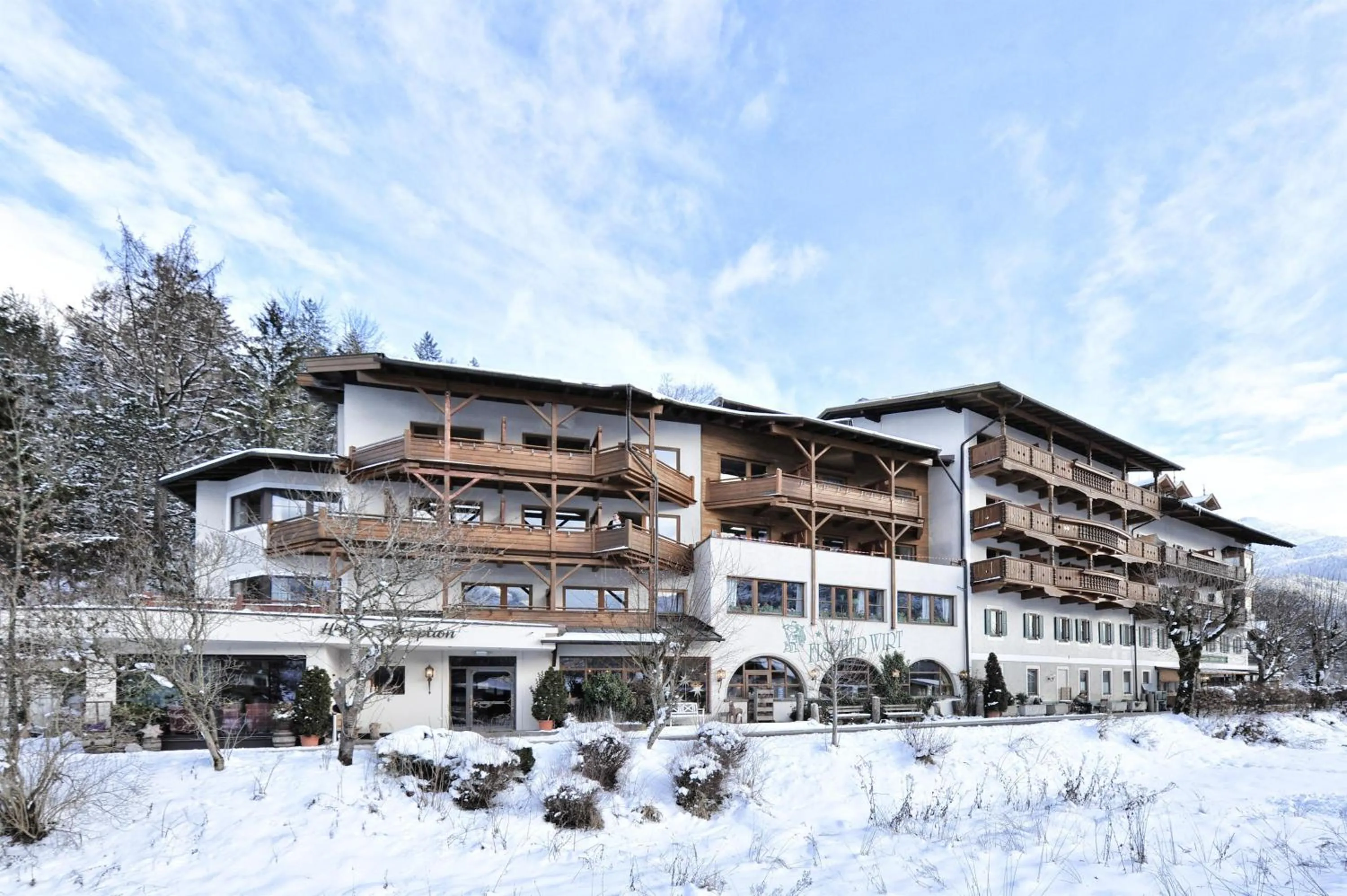 Property building in Fischerwirt am See