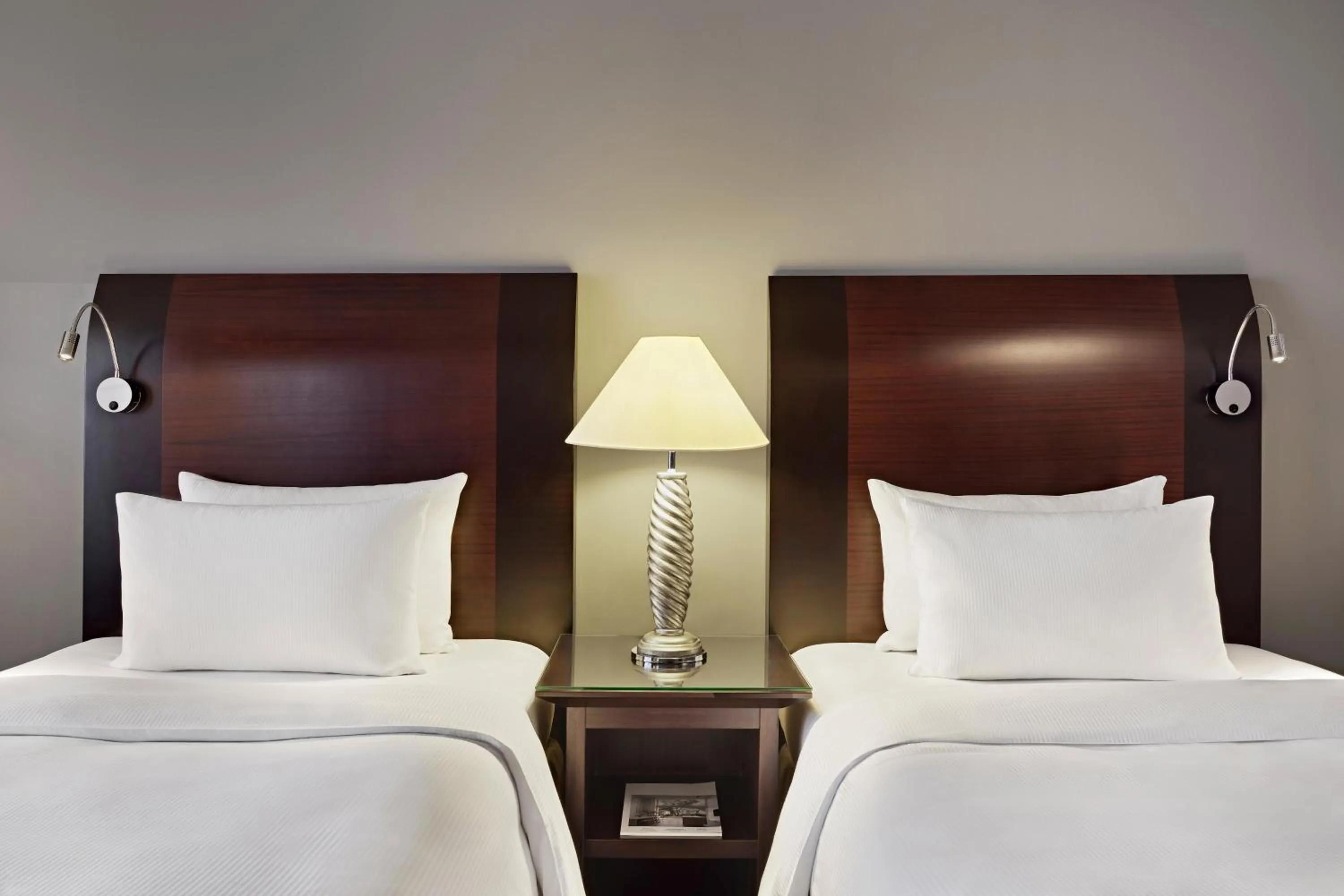 Bed in Lindner Hotel Cologne City Plaza, part of JdV by Hyatt