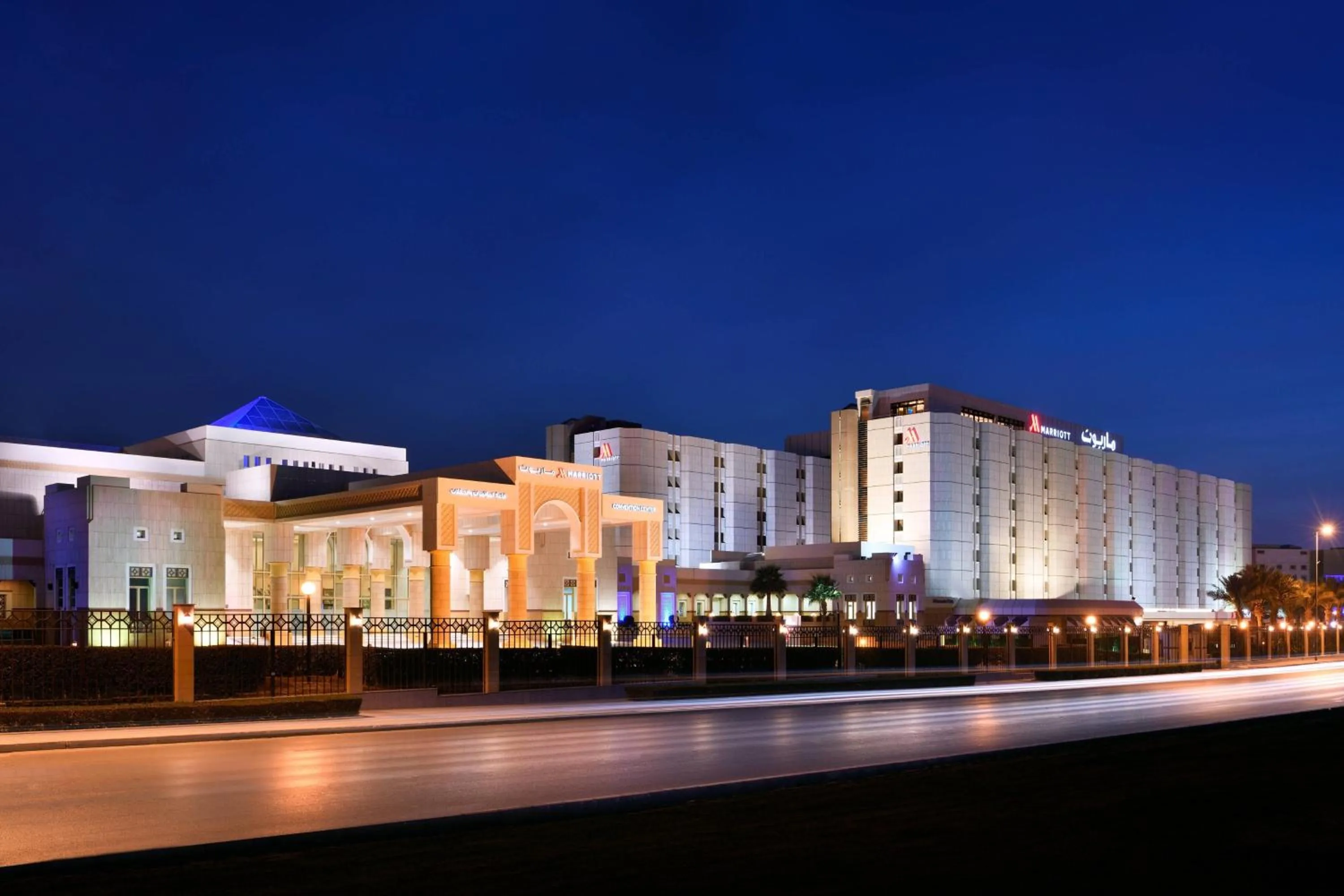 Property building in Riyadh Marriott Hotel