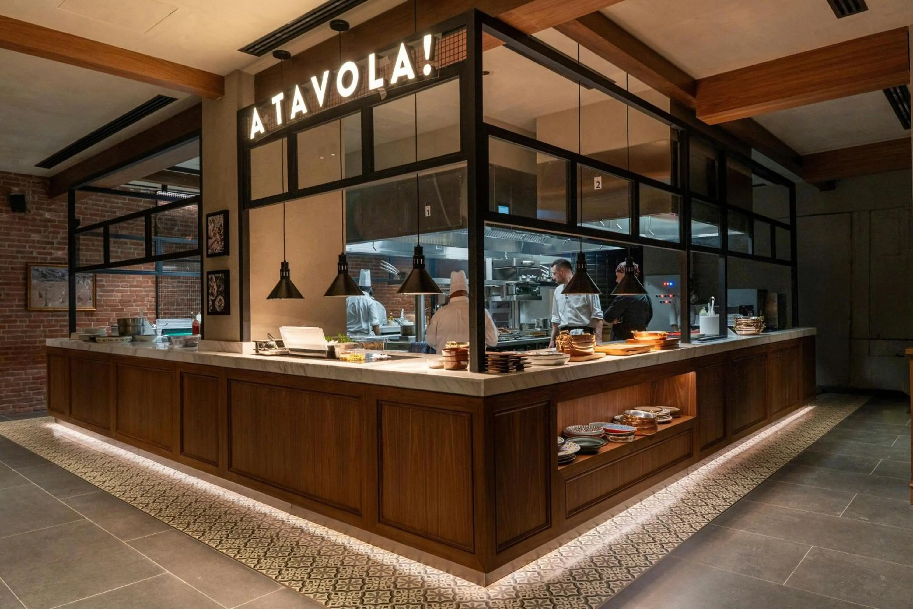 Kitchen or kitchenette in Riyadh Marriott Hotel